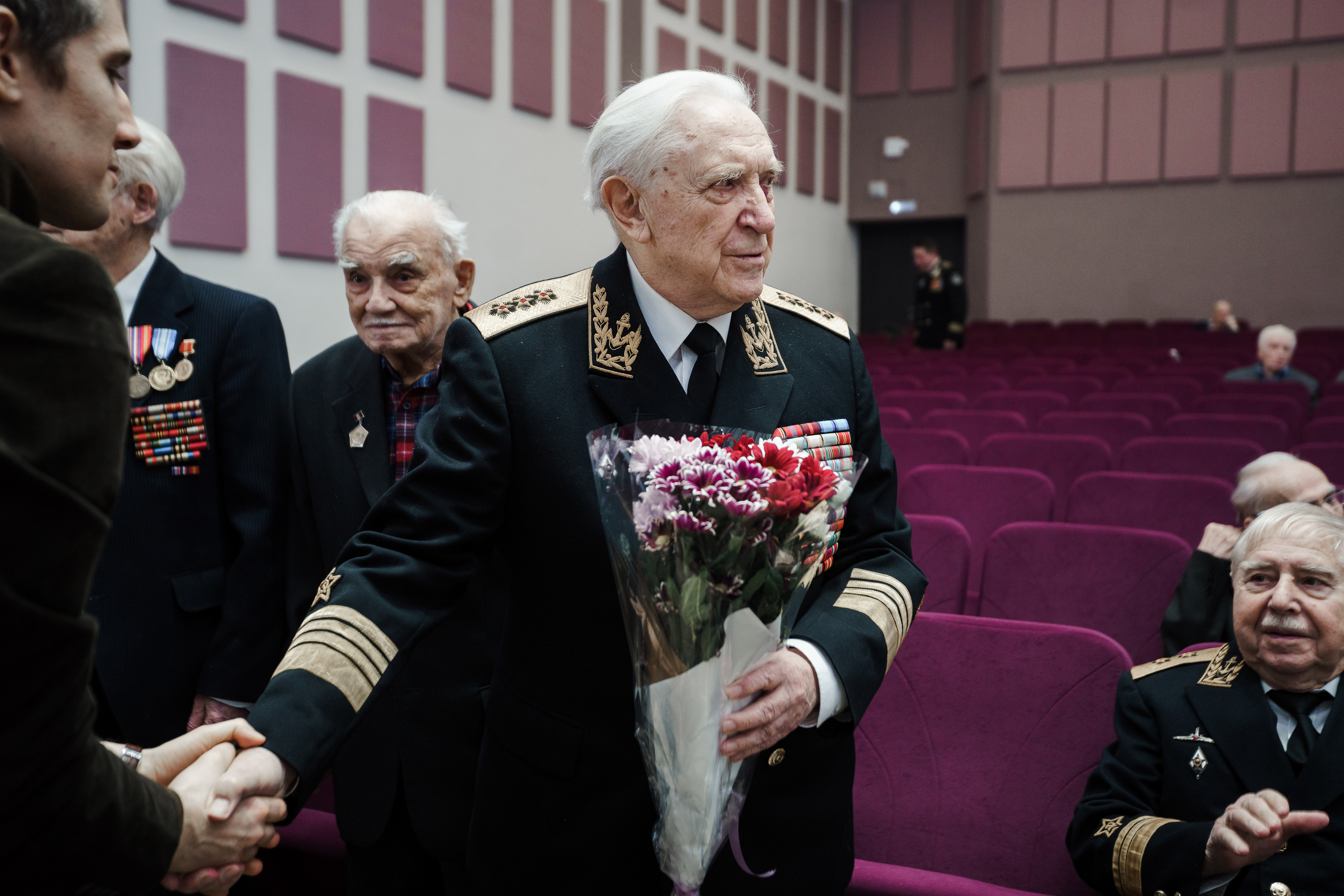 Встреча Ветеранов Великой Отечественной Войны. Репортажный фотограф Сергей Сажин г. Ярославль