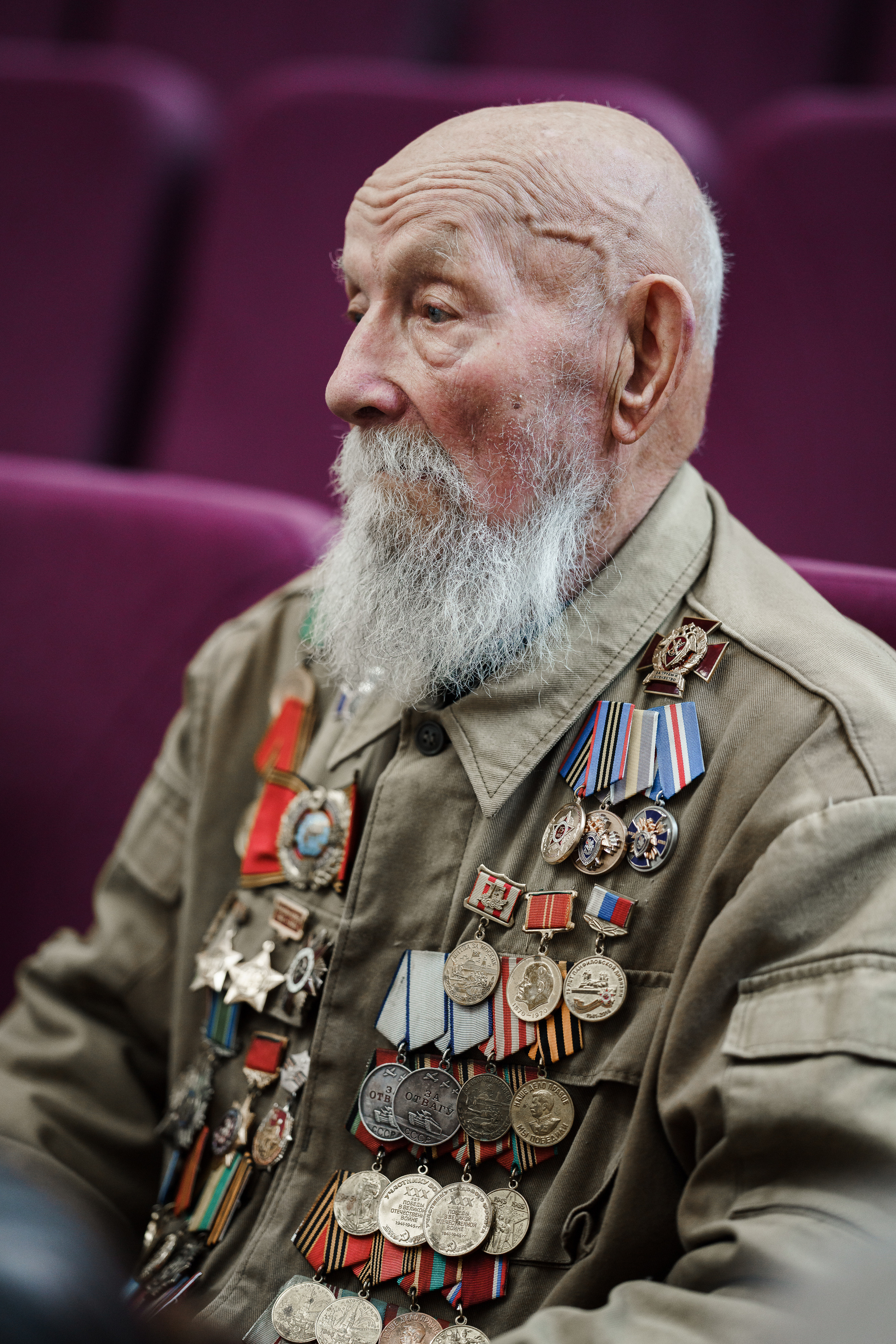 Встреча Ветеранов Великой Отечественной Войны. Репортажный фотограф Сергей Сажин г. Ярославль