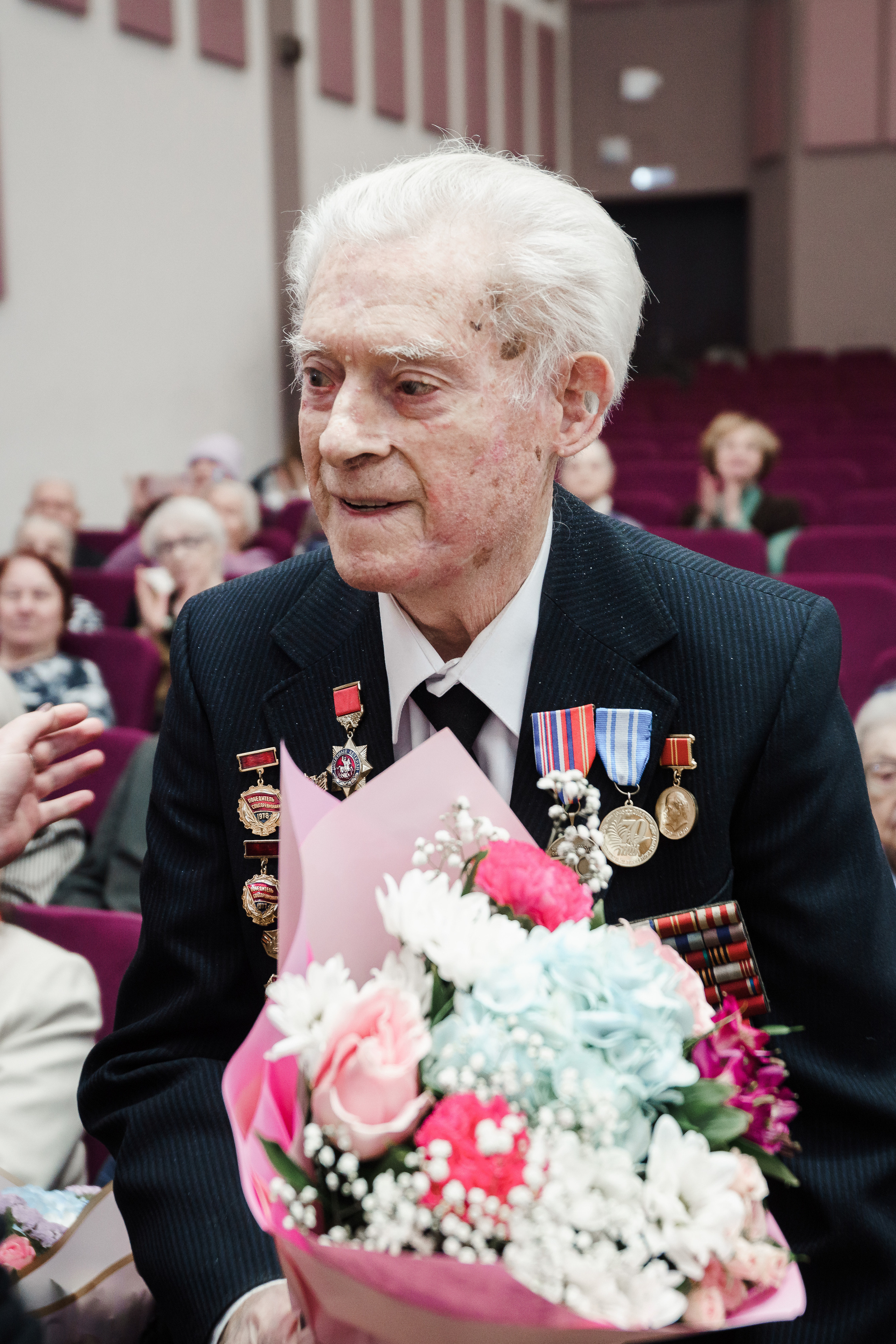 Встреча Ветеранов Великой Отечественной Войны. Репортажный фотограф Сергей Сажин г. Ярославль