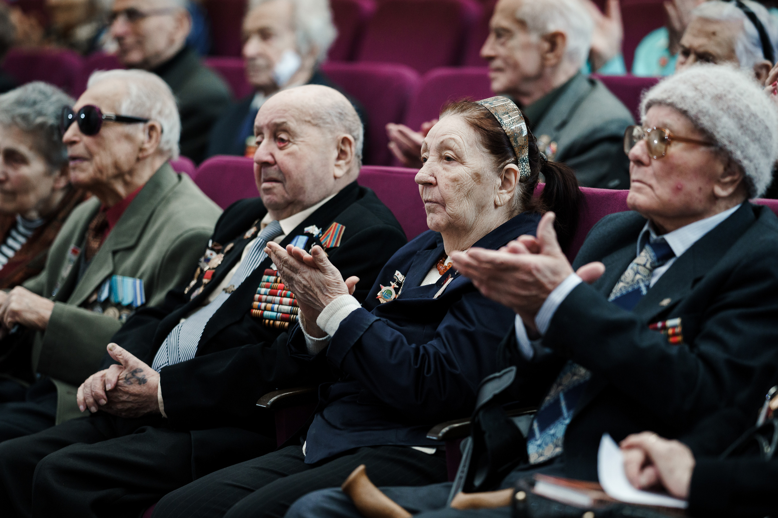 Встреча Ветеранов Великой Отечественной Войны. Репортажный фотограф Сергей Сажин г. Ярославль