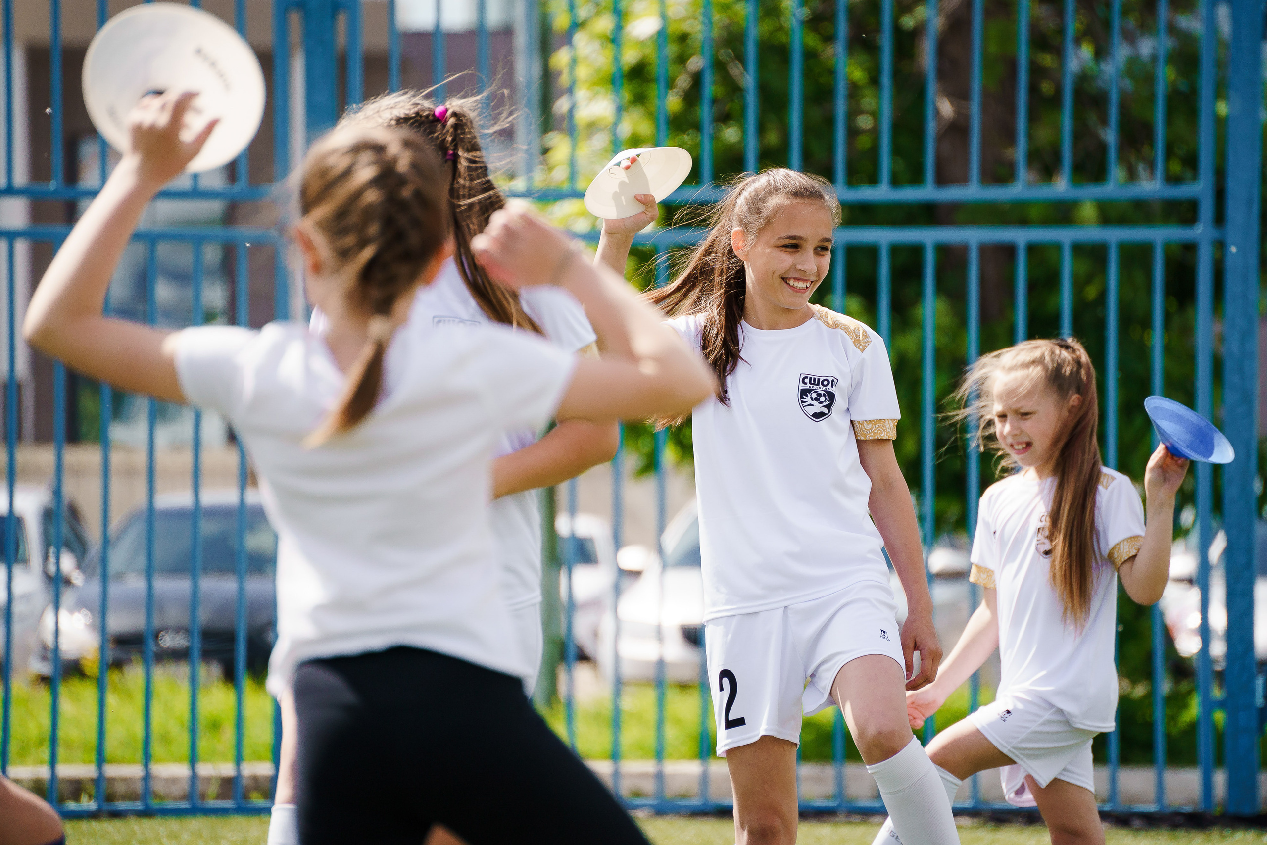 Открытое занятие по футболу для девочек — г. Ярославль. Репортажный фотограф Сергей Сажин г. Ярославль