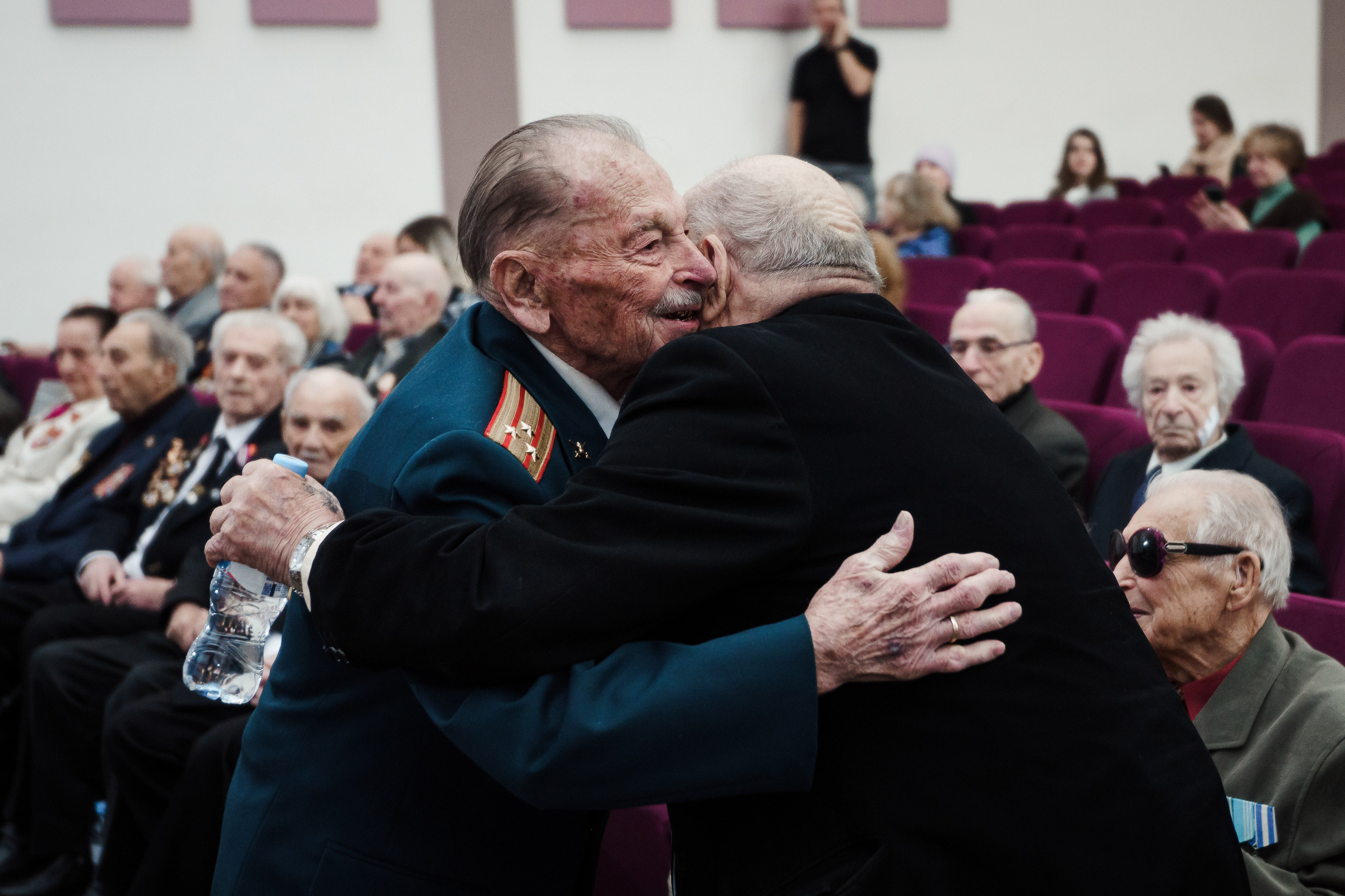 Встреча Ветеранов Великой Отечественной Войны. Репортажный фотограф Сергей Сажин г. Ярославль