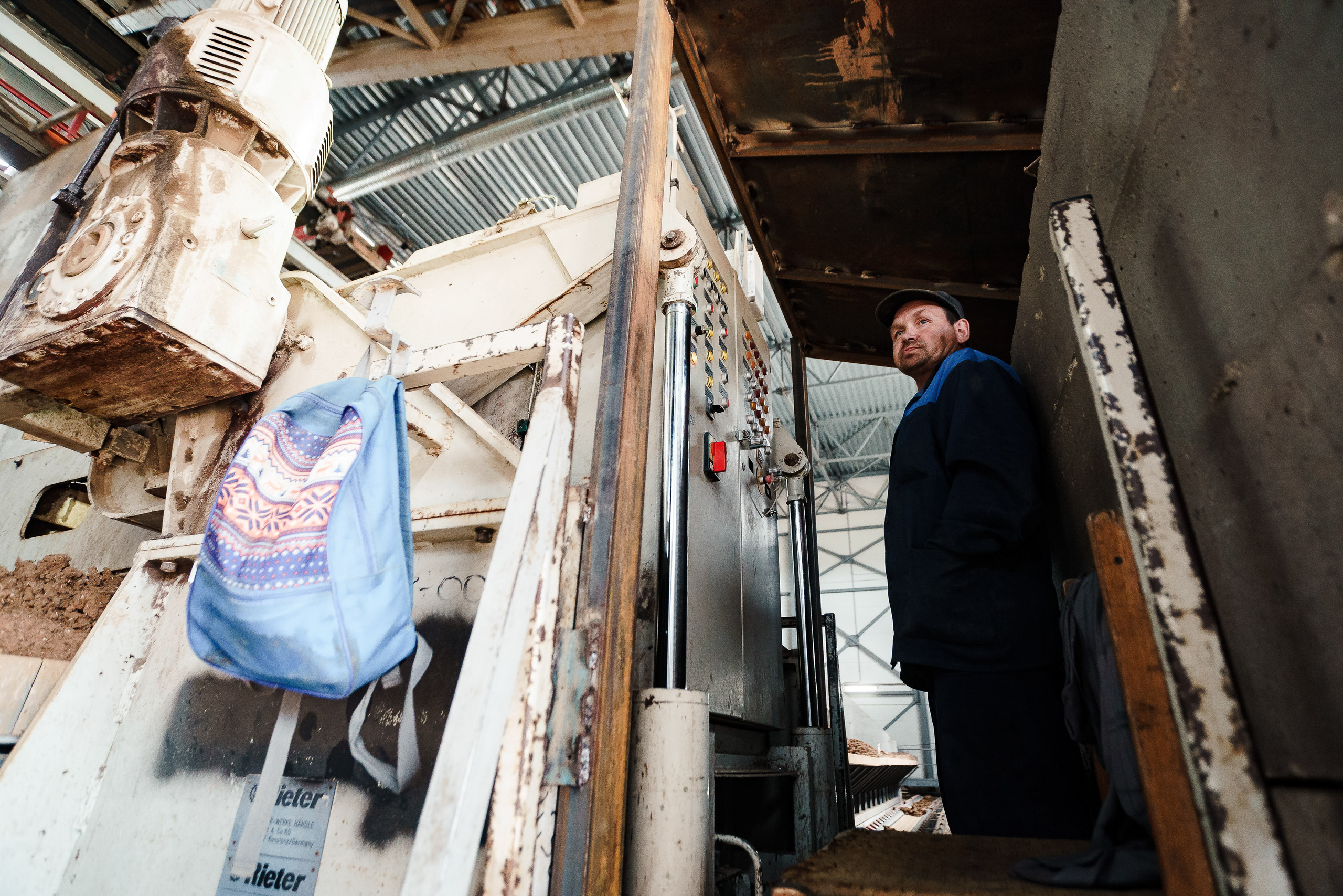 Экскурсия по производству «Клим Клинкер» г. Нерехта. Репортажный фотограф Сергей Сажин г. Ярославль
