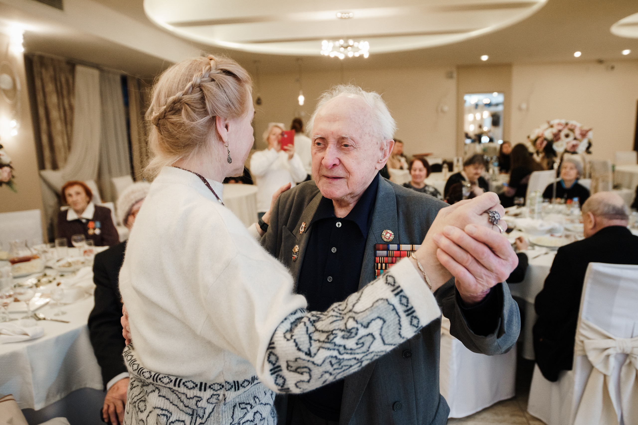 Встреча Ветеранов Великой Отечественной Войны. Репортажный фотограф Сергей Сажин г. Ярославль