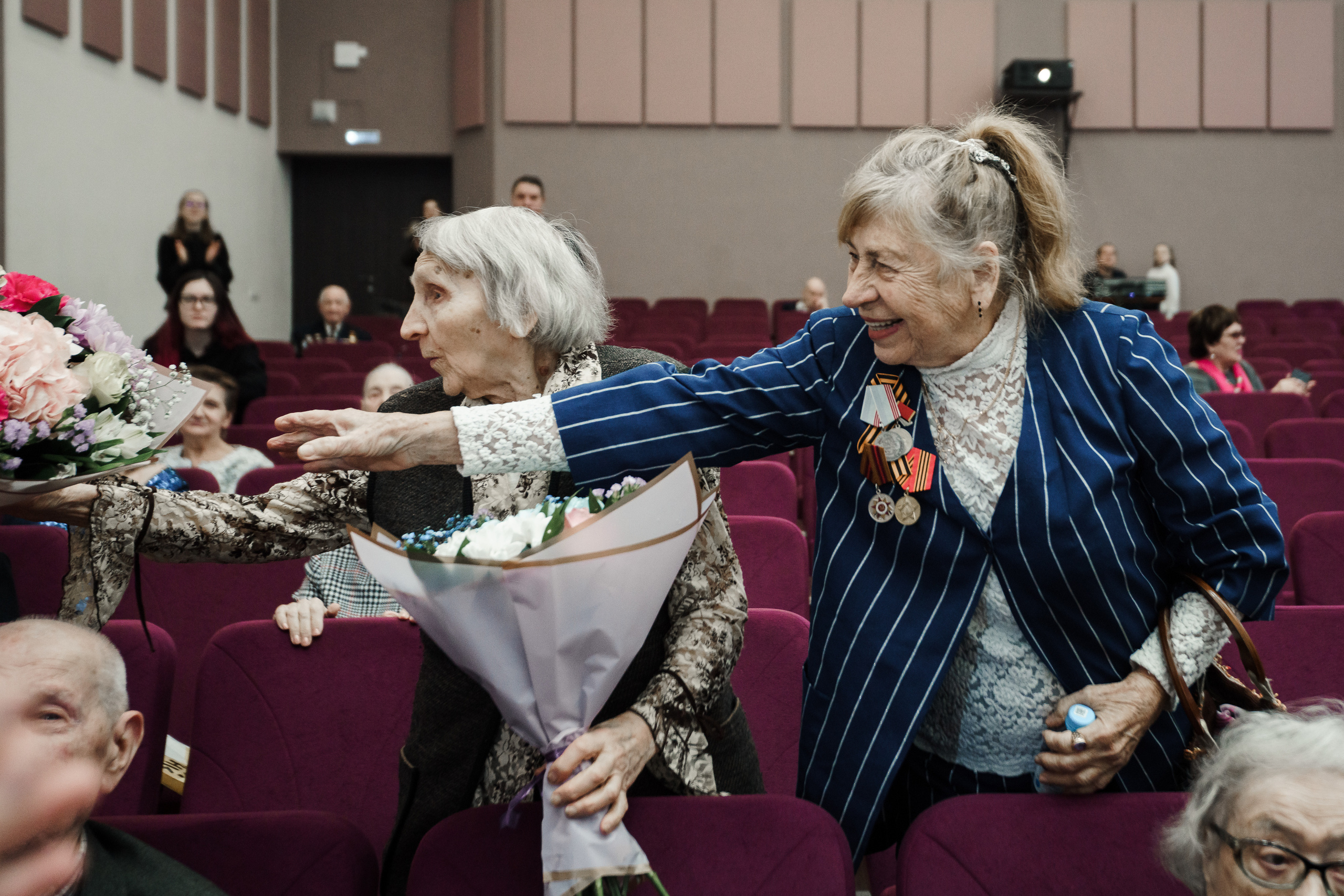 Встреча Ветеранов Великой Отечественной Войны. Репортажный фотограф Сергей Сажин г. Ярославль