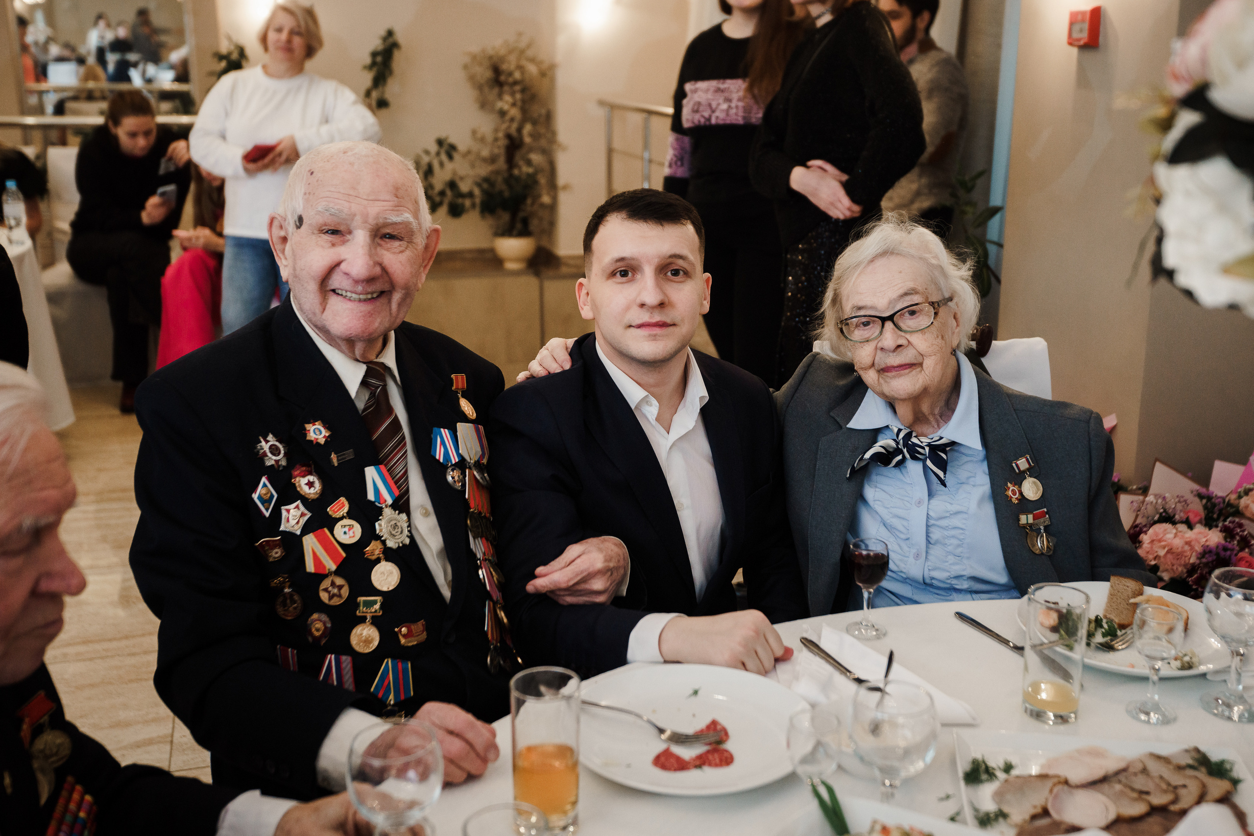 Встреча Ветеранов Великой Отечественной Войны. Репортажный фотограф Сергей Сажин г. Ярославль