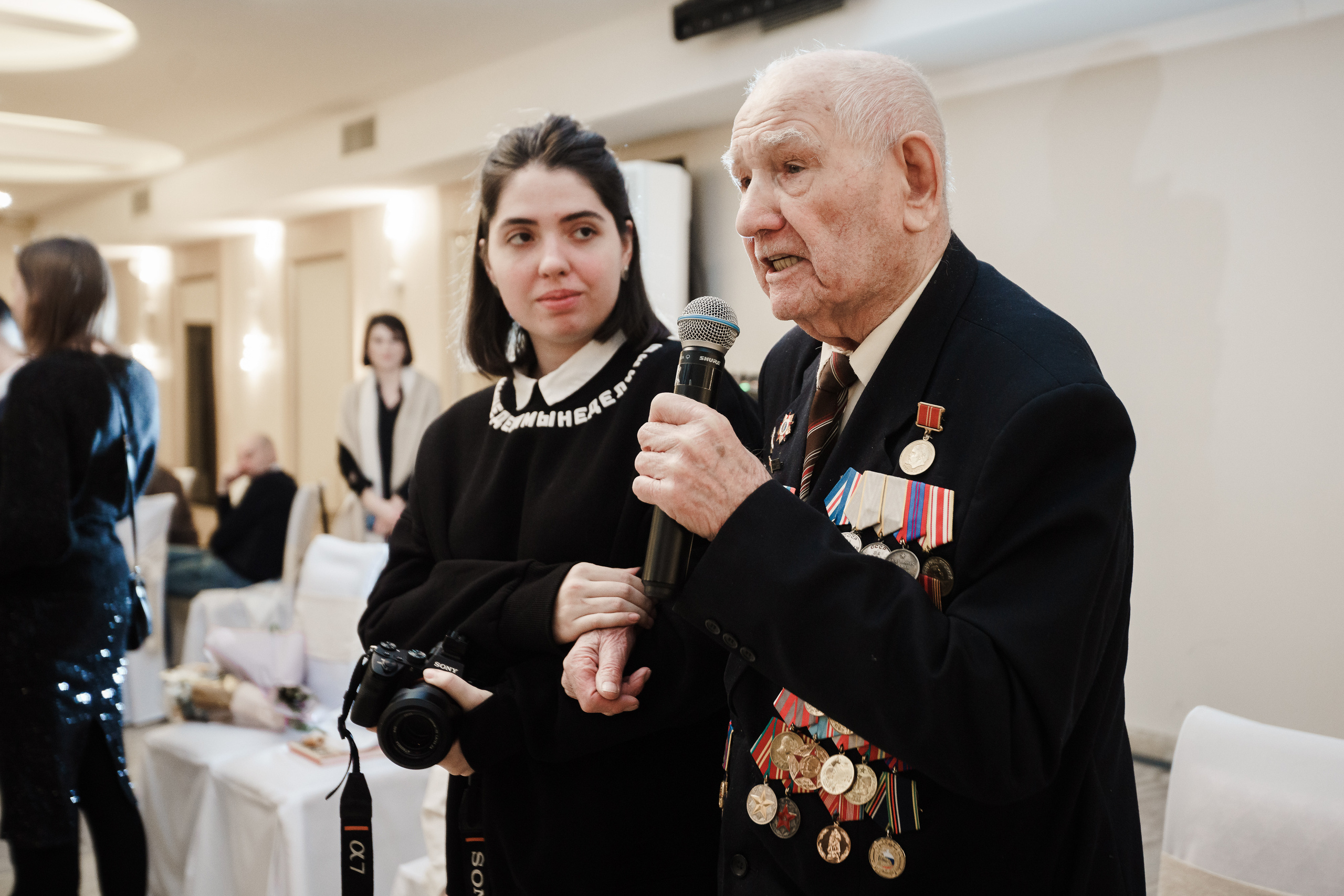 Встреча Ветеранов Великой Отечественной Войны. Репортажный фотограф Сергей Сажин г. Ярославль