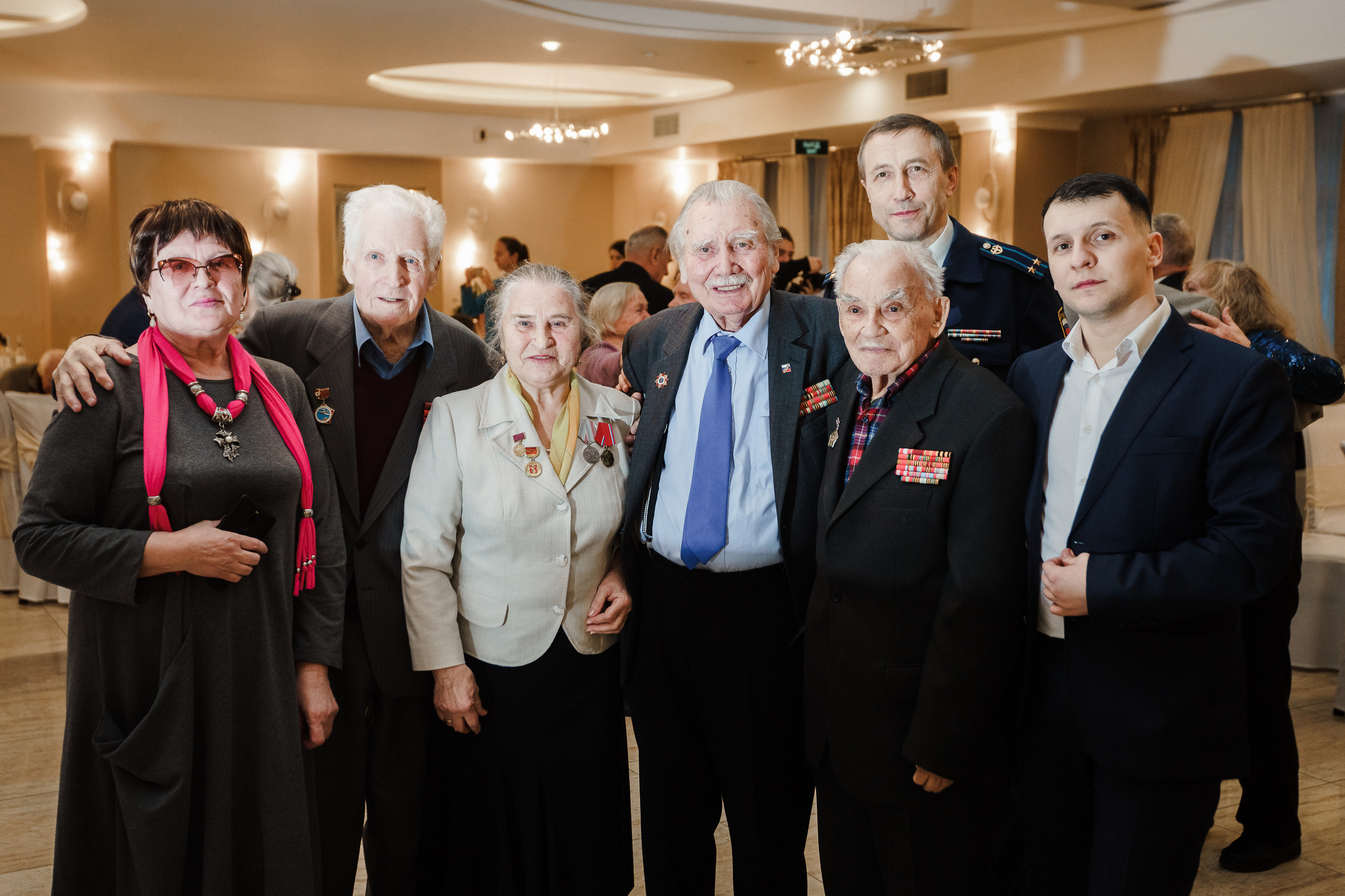 Встреча Ветеранов Великой Отечественной Войны. Репортажный фотограф Сергей Сажин г. Ярославль