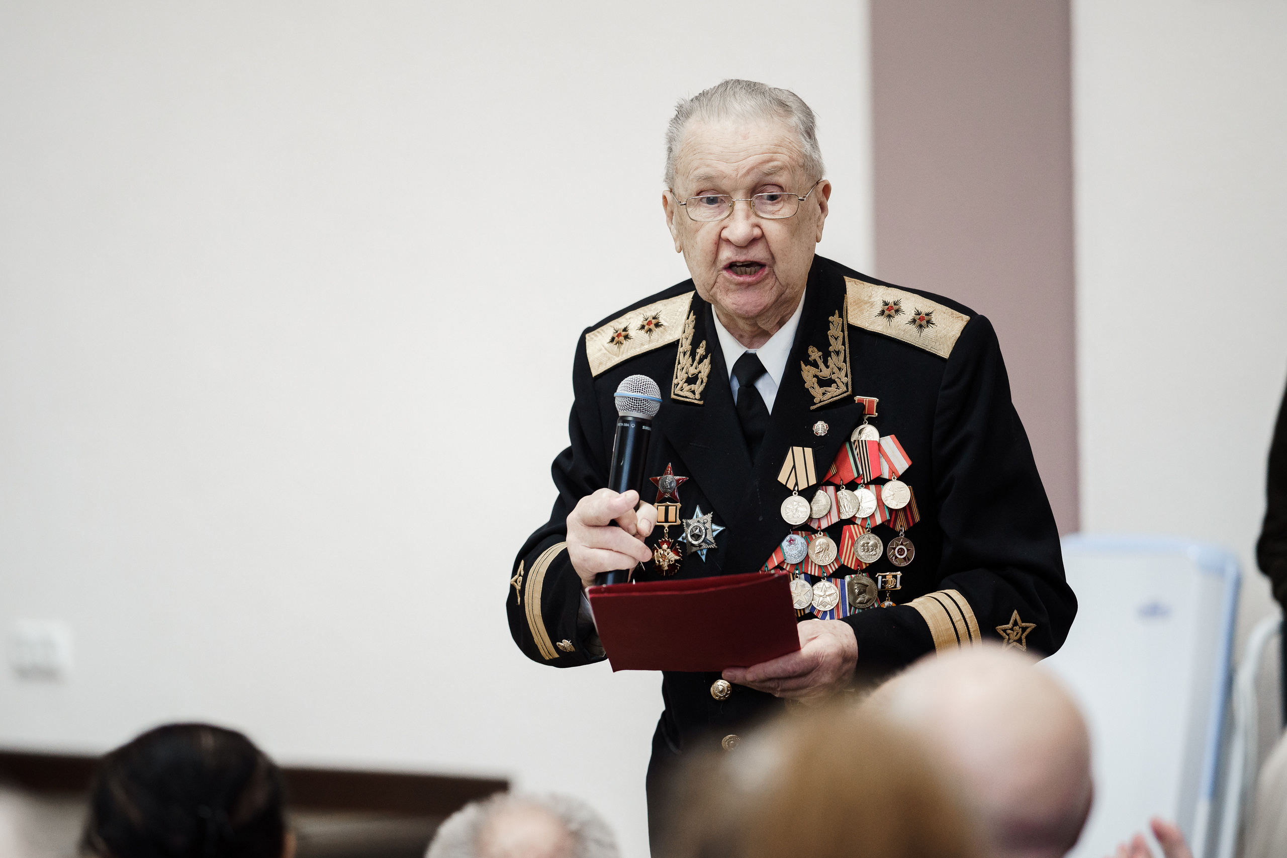 Встреча Ветеранов Великой Отечественной Войны. Репортажный фотограф Сергей Сажин г. Ярославль
