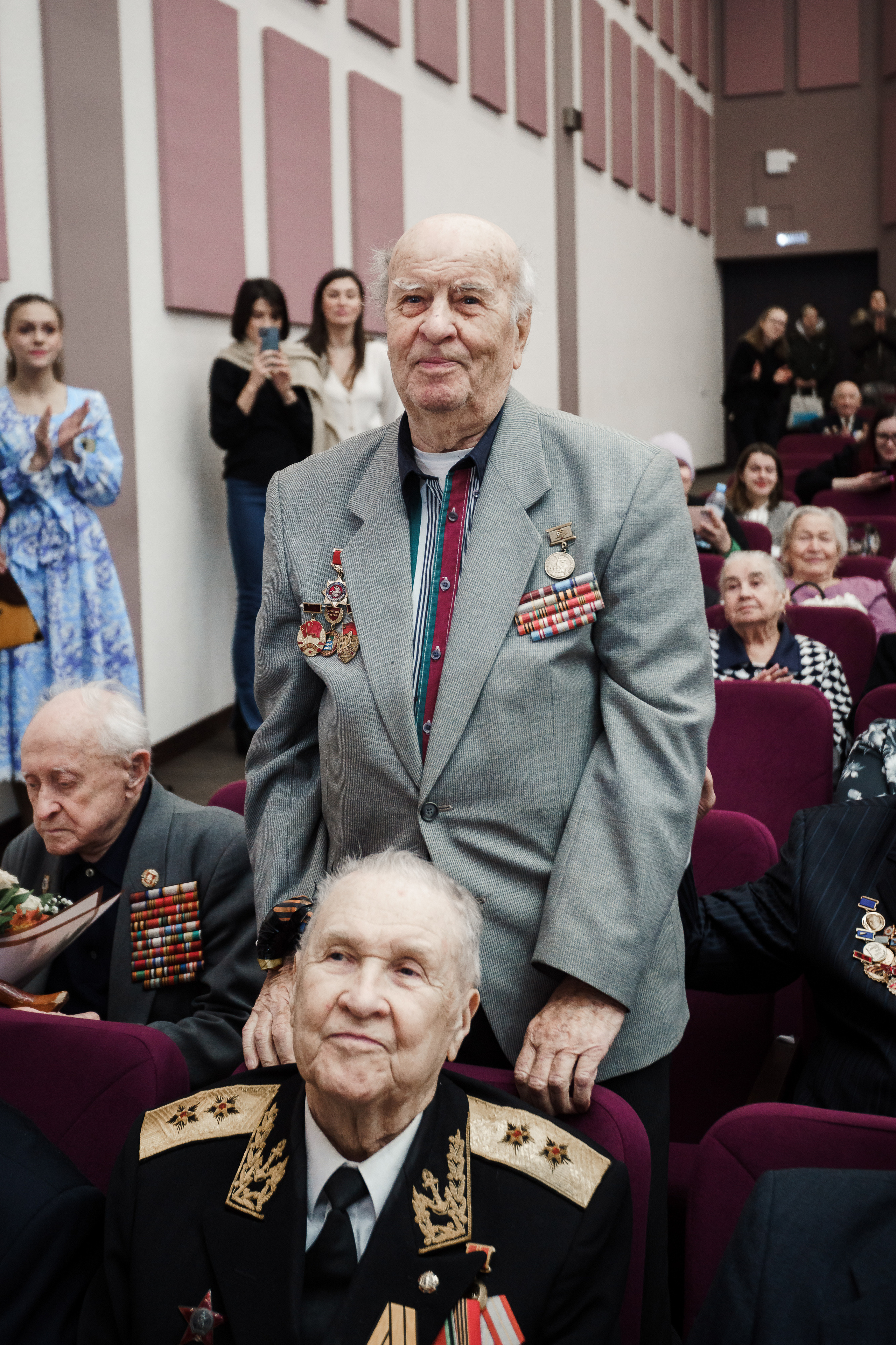Встреча Ветеранов Великой Отечественной Войны. Репортажный фотограф Сергей Сажин г. Ярославль