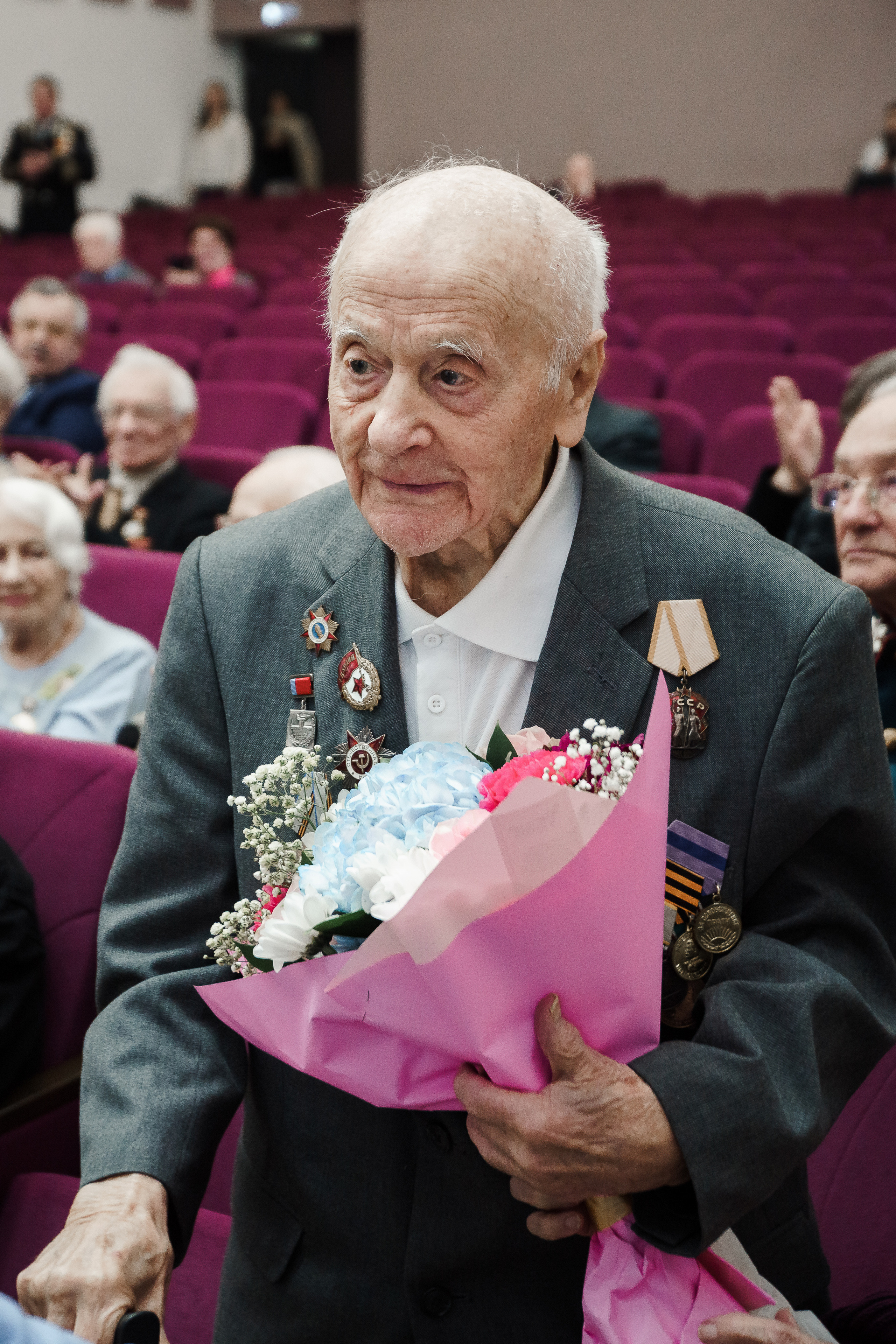 Встреча Ветеранов Великой Отечественной Войны. Репортажный фотограф Сергей Сажин г. Ярославль