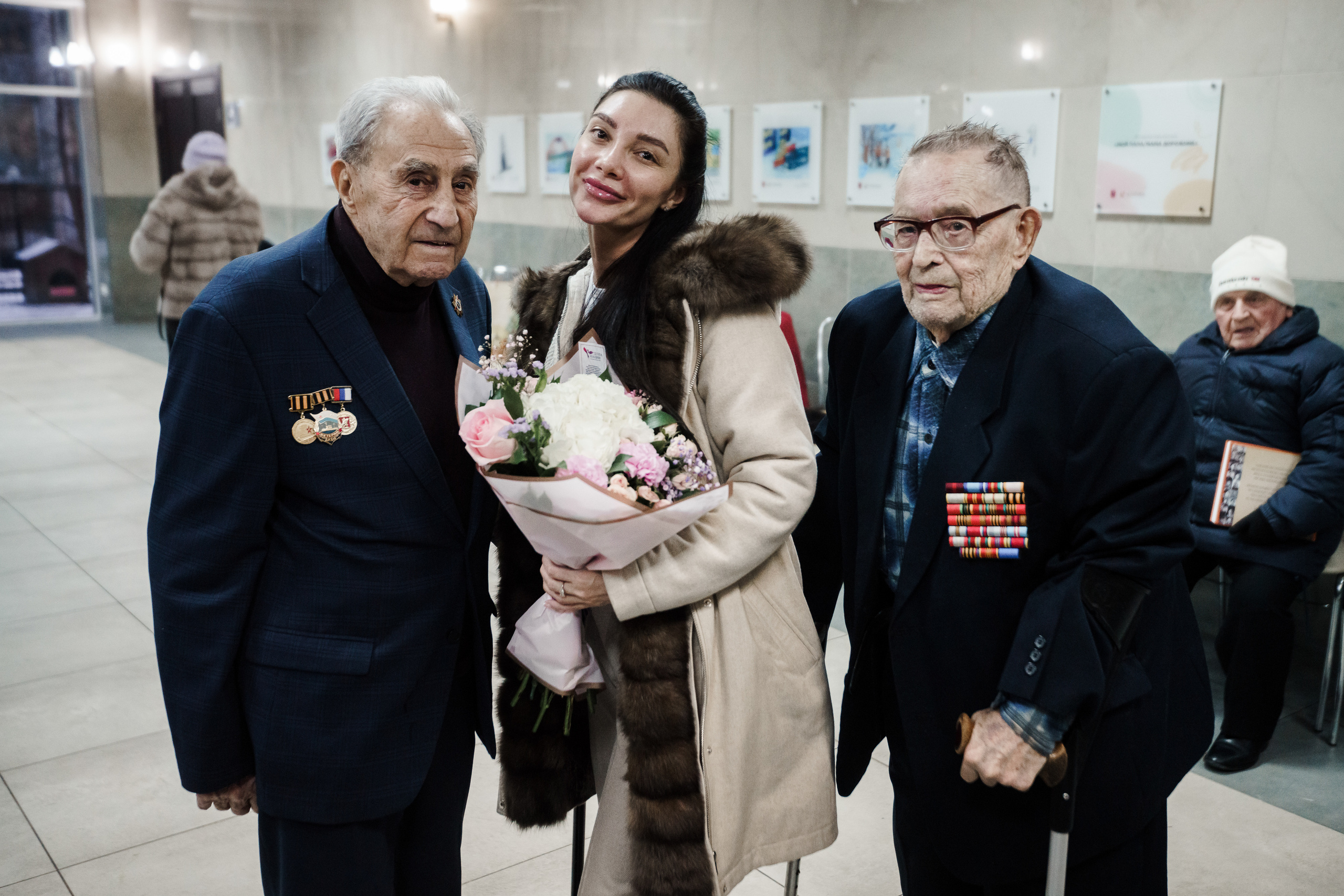 Встреча Ветеранов Великой Отечественной Войны. Репортажный фотограф Сергей Сажин г. Ярославль
