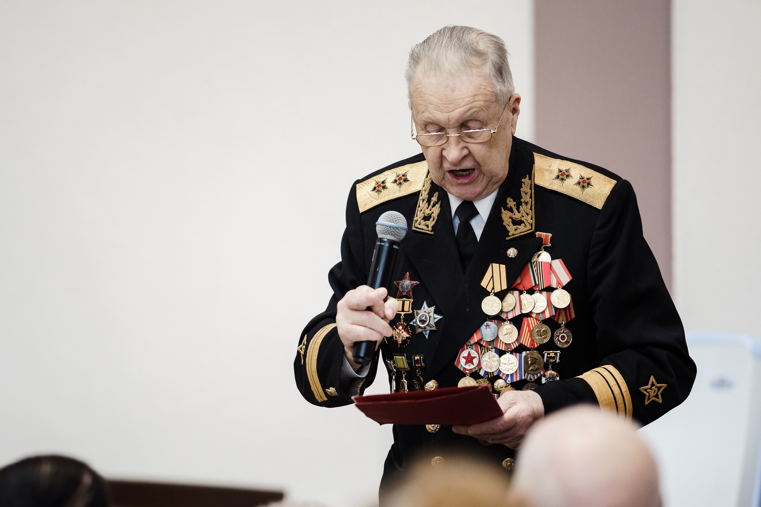 Встреча Ветеранов Великой Отечественной Войны. Репортажный фотограф Сергей Сажин г. Ярославль