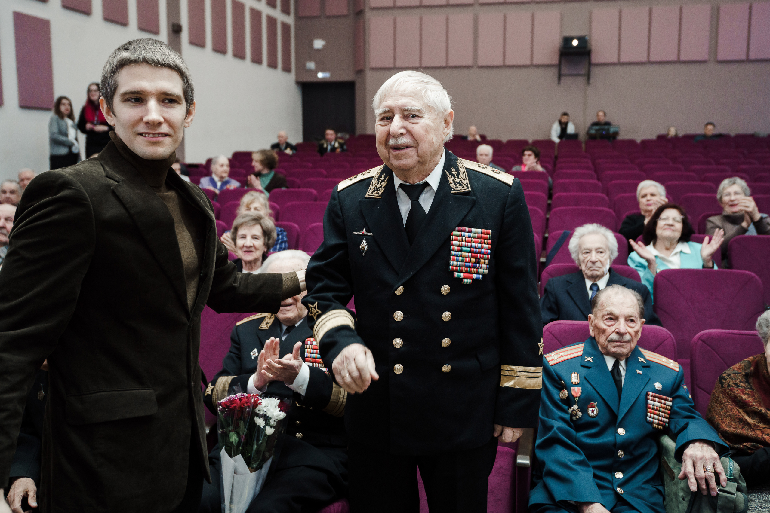 Встреча Ветеранов Великой Отечественной Войны. Репортажный фотограф Сергей Сажин г. Ярославль