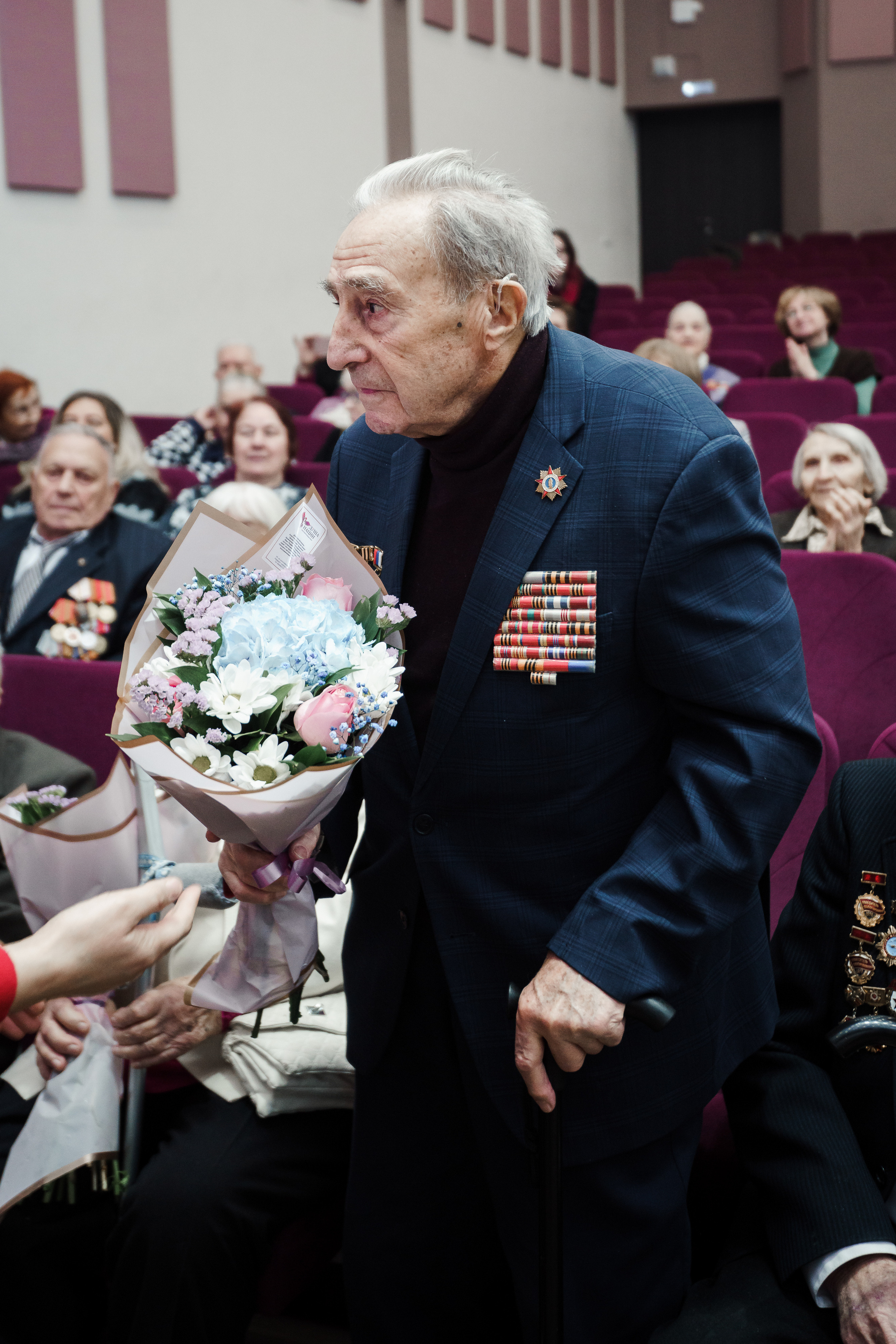Встреча Ветеранов Великой Отечественной Войны. Репортажный фотограф Сергей Сажин г. Ярославль