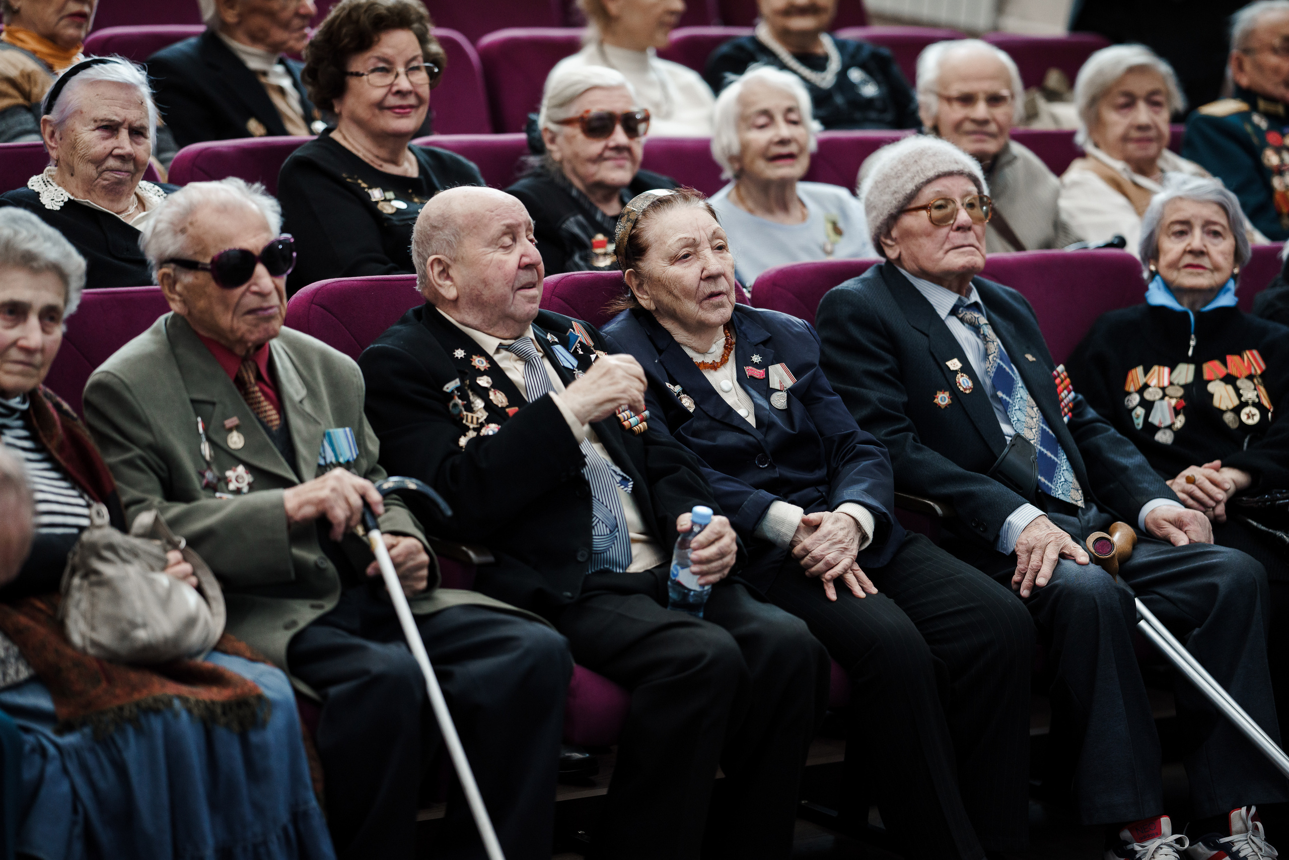 Встреча Ветеранов Великой Отечественной Войны. Репортажный фотограф Сергей Сажин г. Ярославль