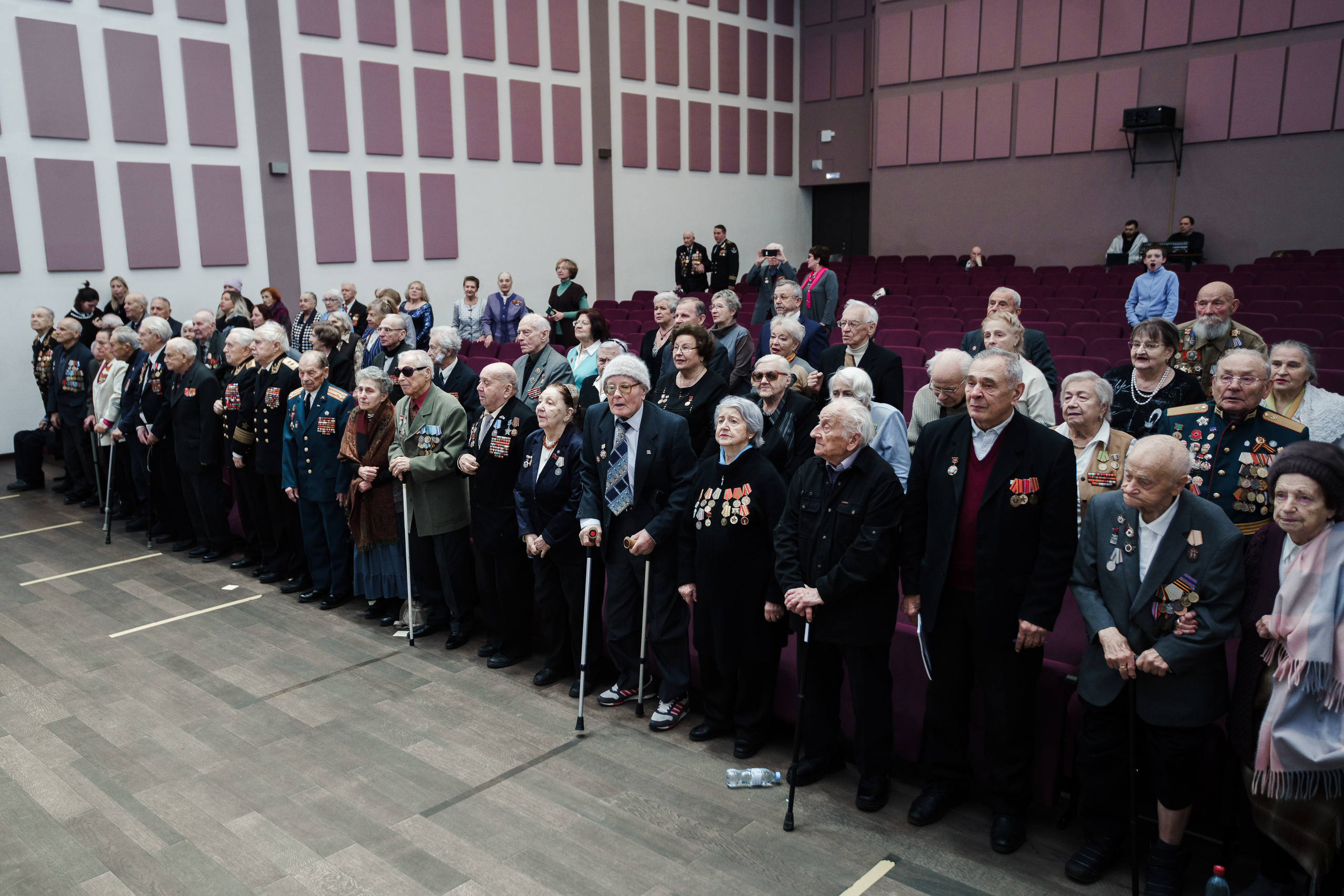 Встреча Ветеранов Великой Отечественной Войны. Репортажный фотограф Сергей Сажин г. Ярославль