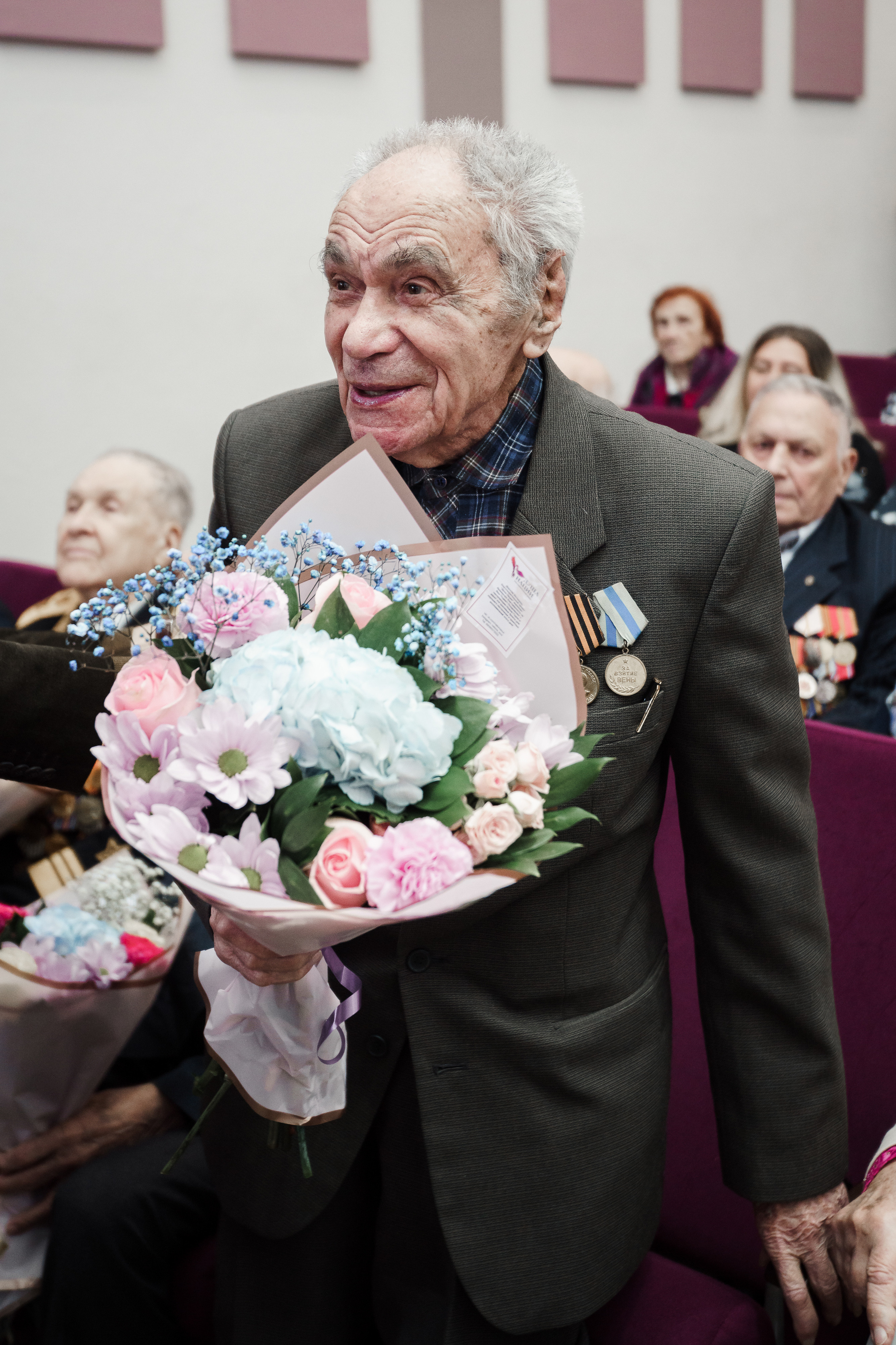 Встреча Ветеранов Великой Отечественной Войны. Репортажный фотограф Сергей Сажин г. Ярославль