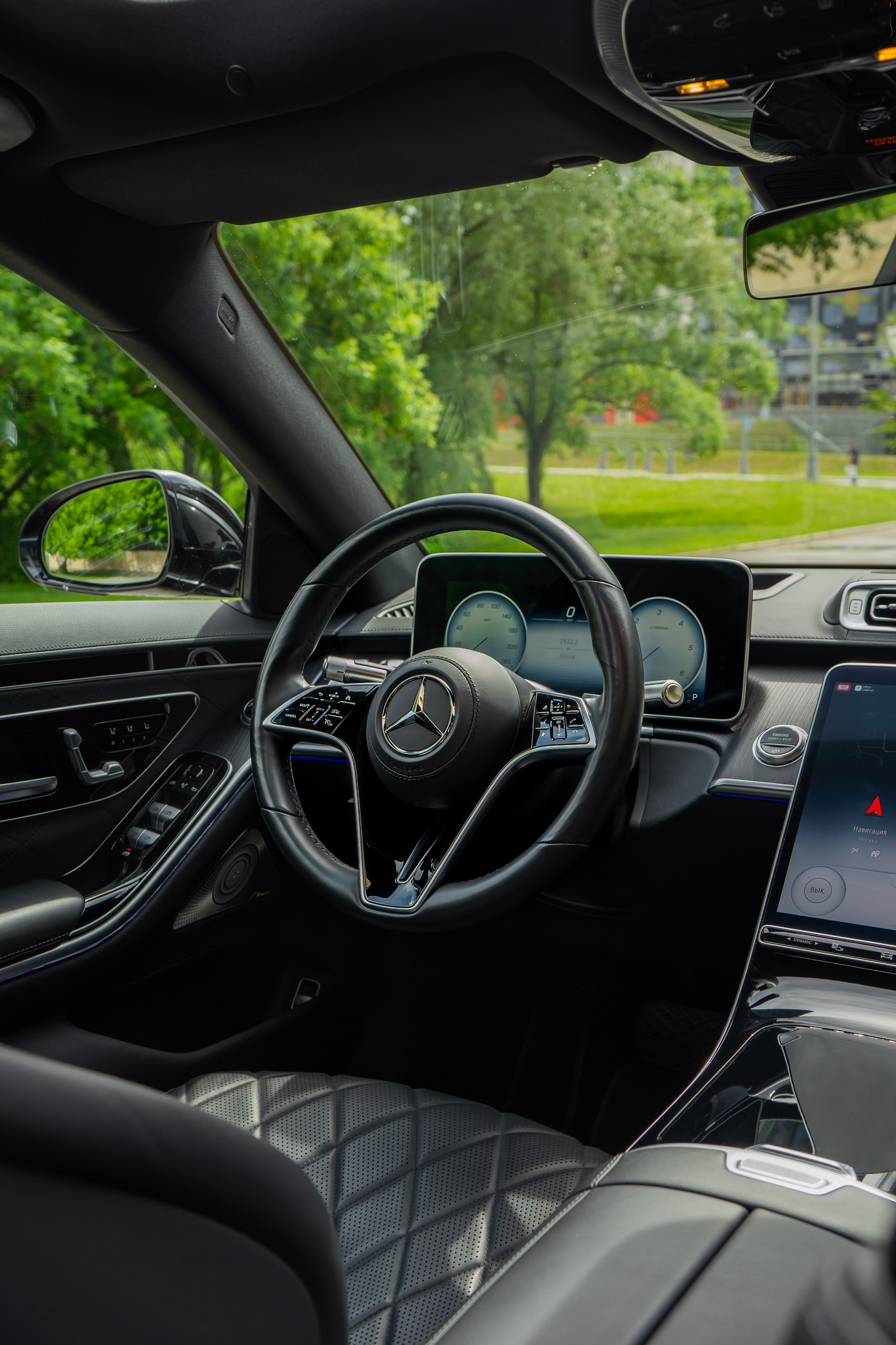 Mercedes S-class (W223). Автомобильный фотограф Ногинск Денис Городок