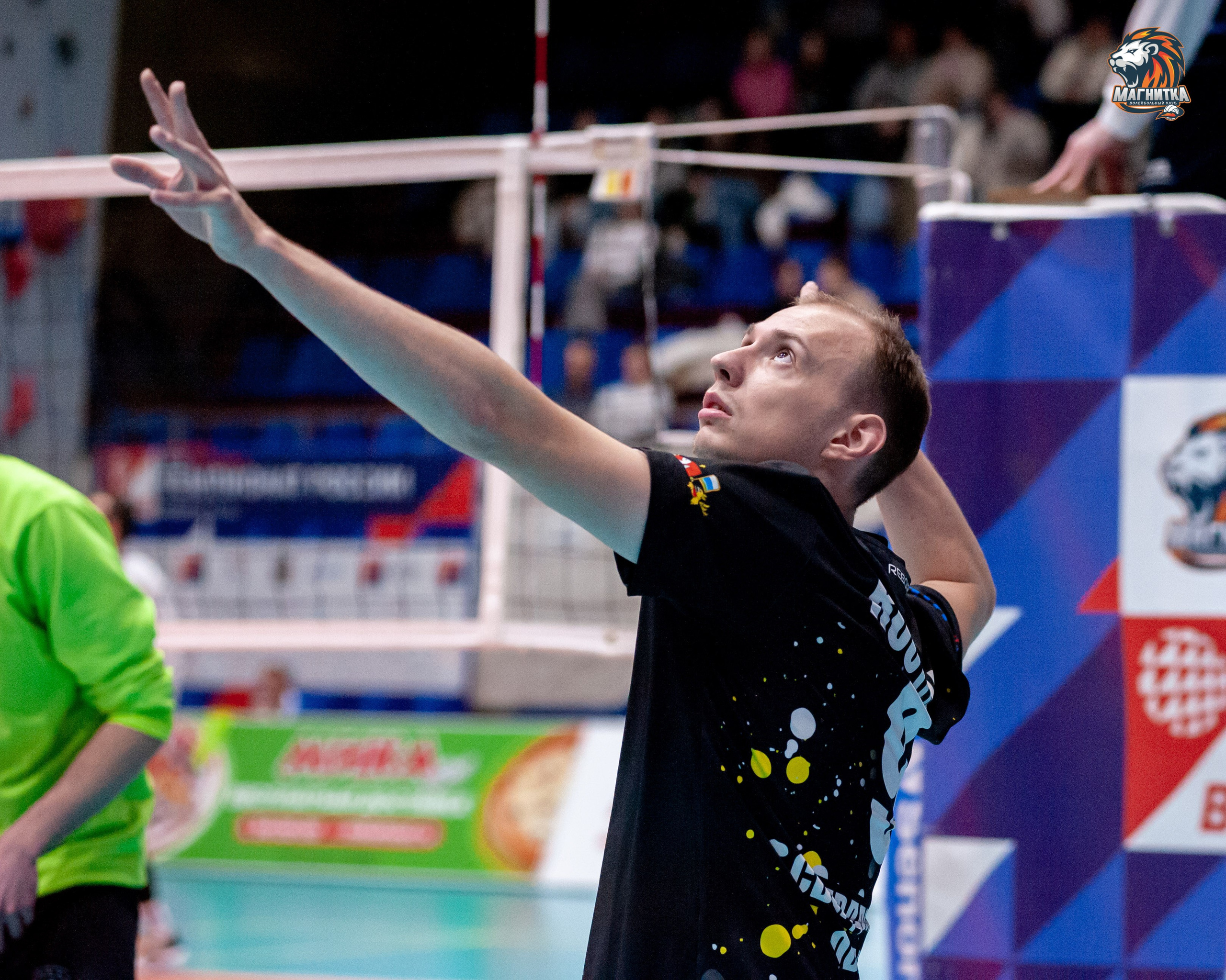 Чемпионат России по волейболу. Высшая лига А. Магнитка — Локомотив-Изумруд. Фотограф Магнитогорск Данил Семенов