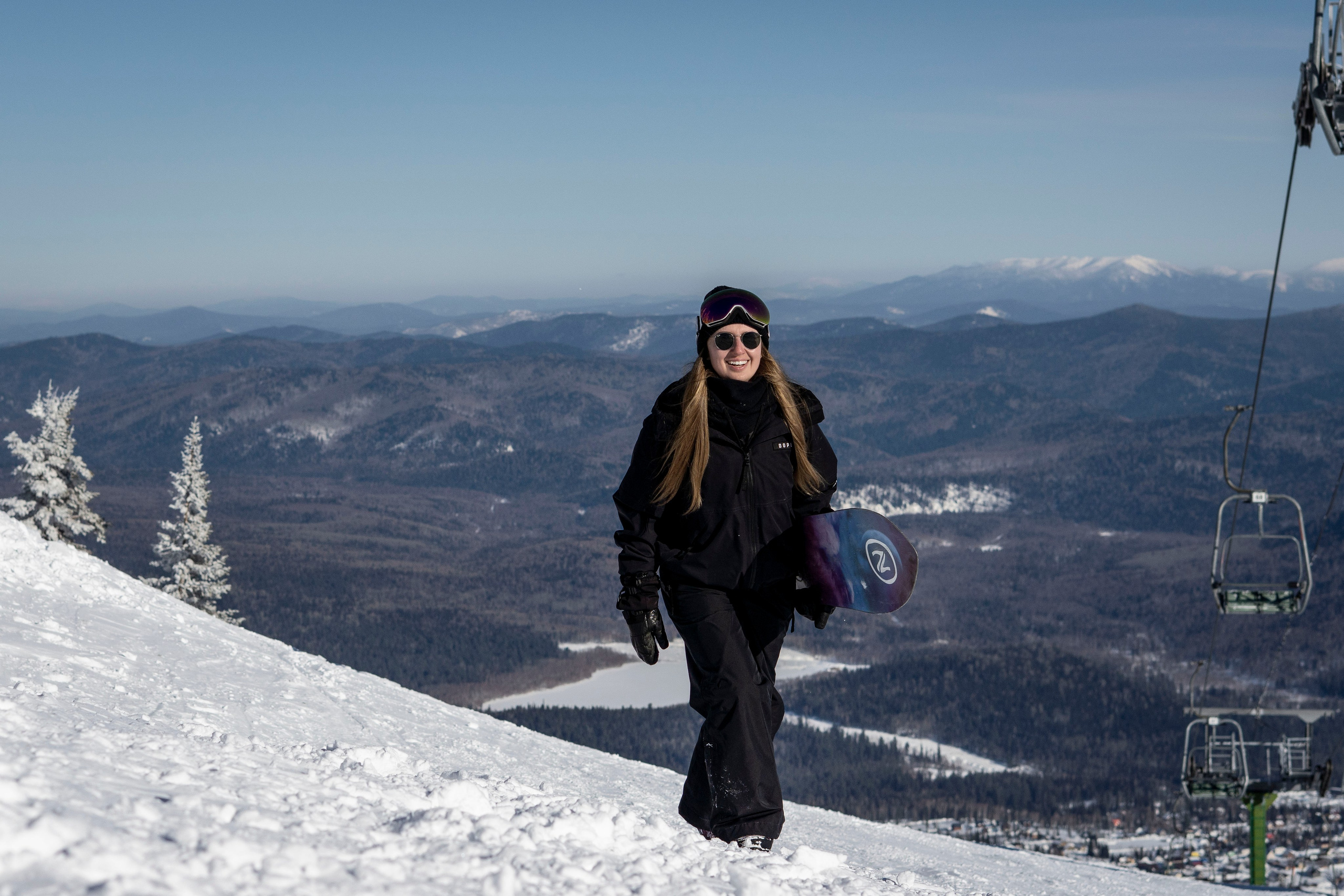 Фотосессия на вершине. Анастасия Паршукова — фотограф Шерегеш Новосибирск