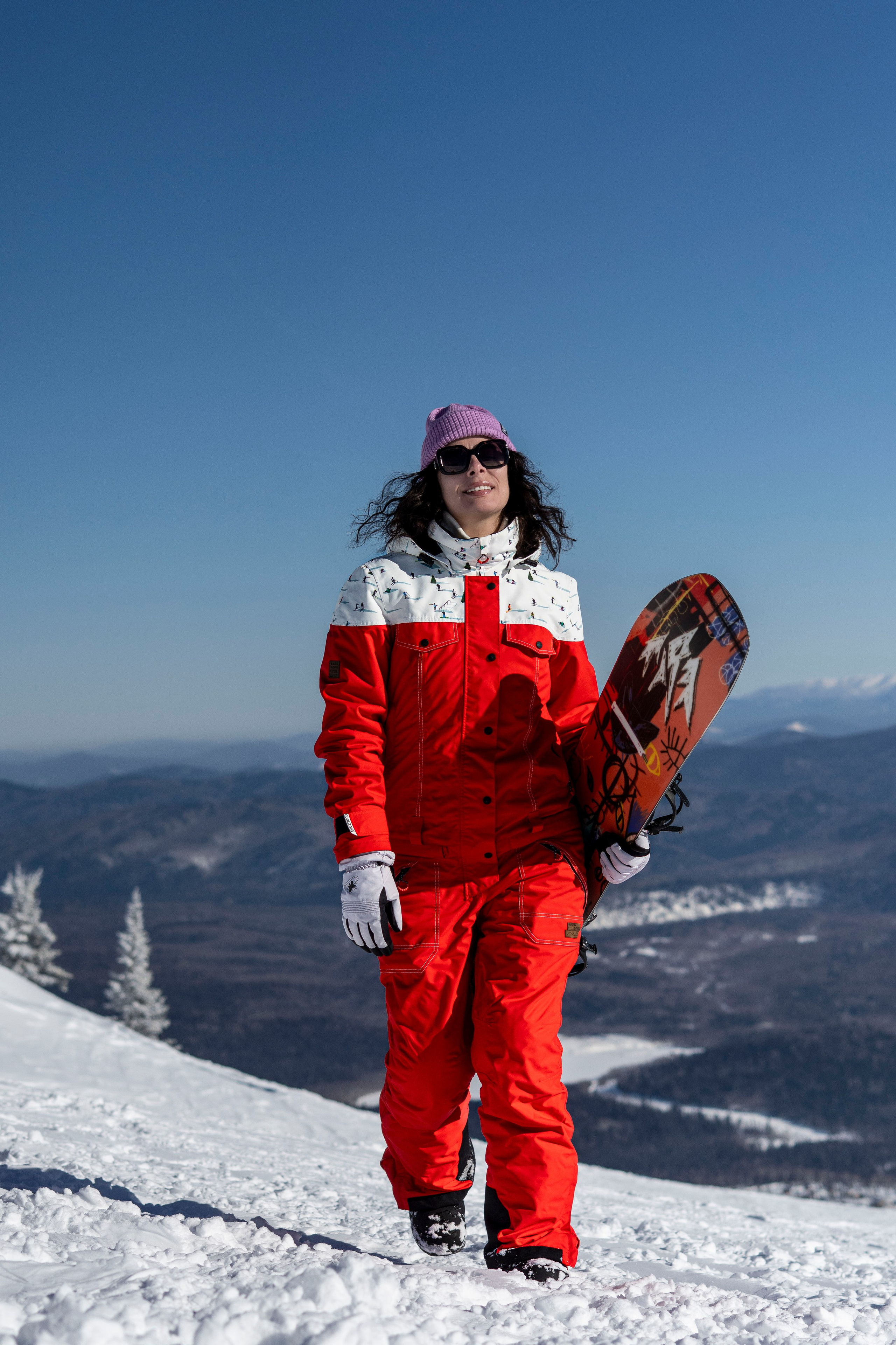 Фотосессия на вершине. Анастасия Паршукова — фотограф Шерегеш Новосибирск