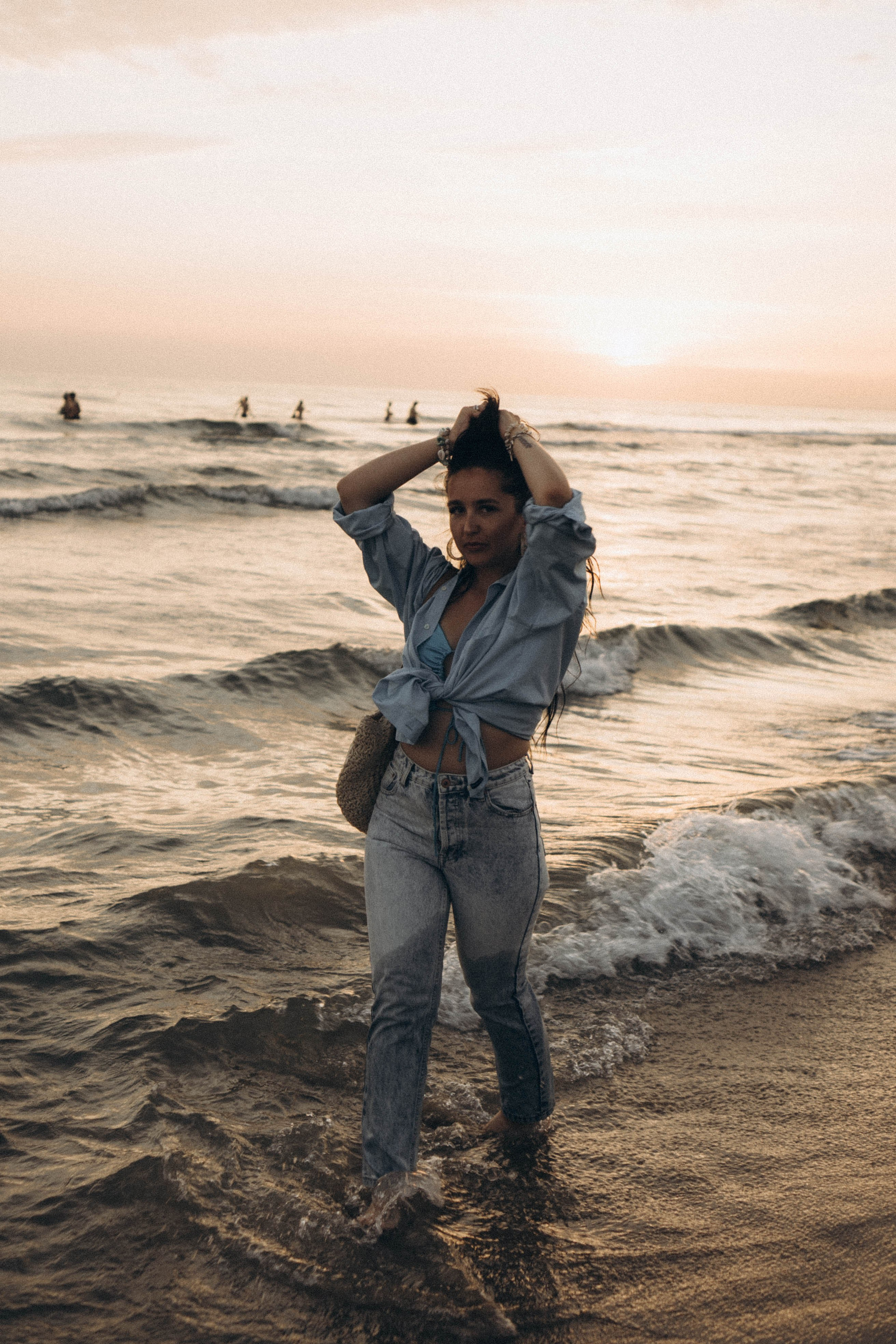 Июльский вечер на берегу черного моря. Профессиональный фотограф, Санкт-Петербург — Виктория Богомолова