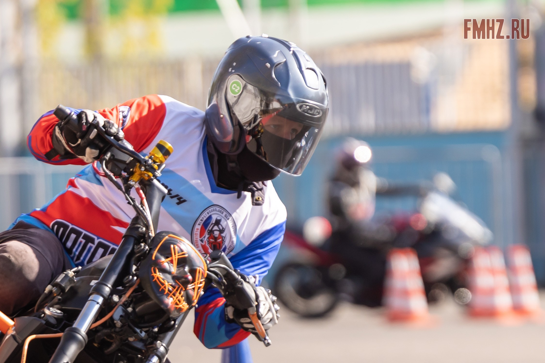 Соревнования по мотоджимхане на площадке Мосгортранс 15.09.2024. Фотограф Владимир Охрименко