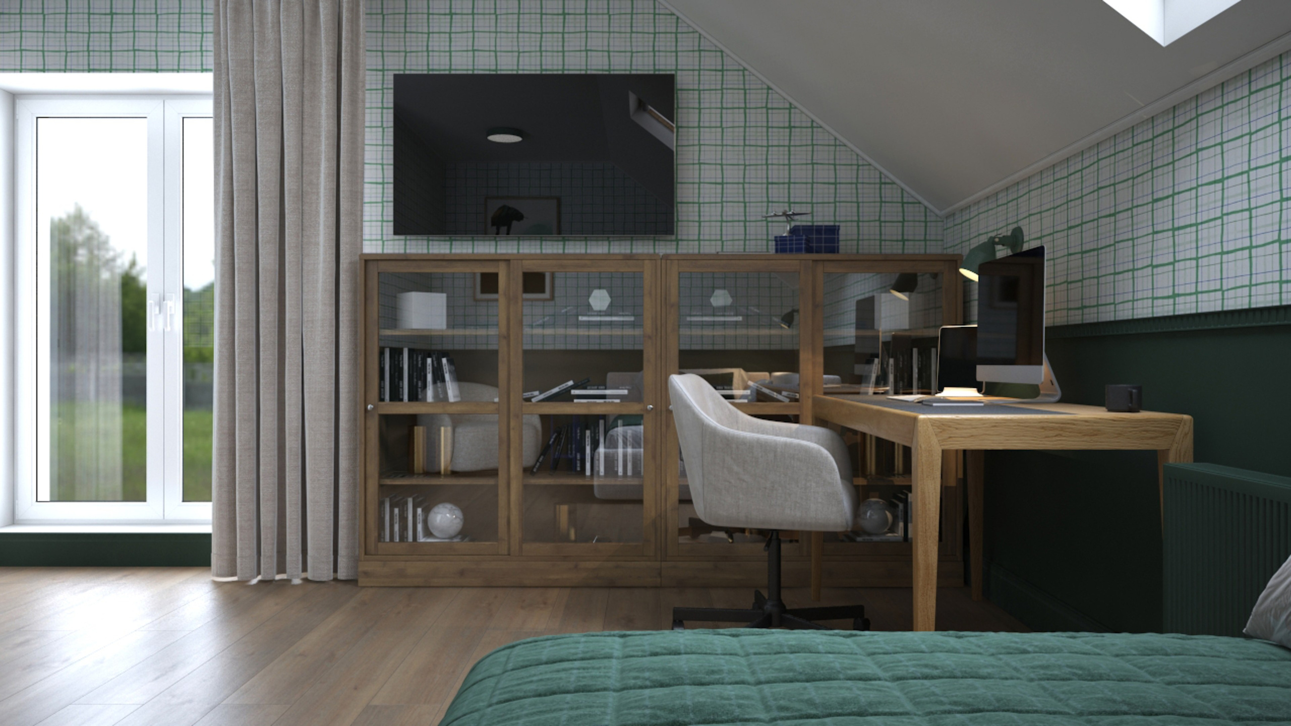 Интерьер загородного дома в стиле прованс. RASEN DESIGN. Архитектурные проекты зданий, интерьеров и благоустройства