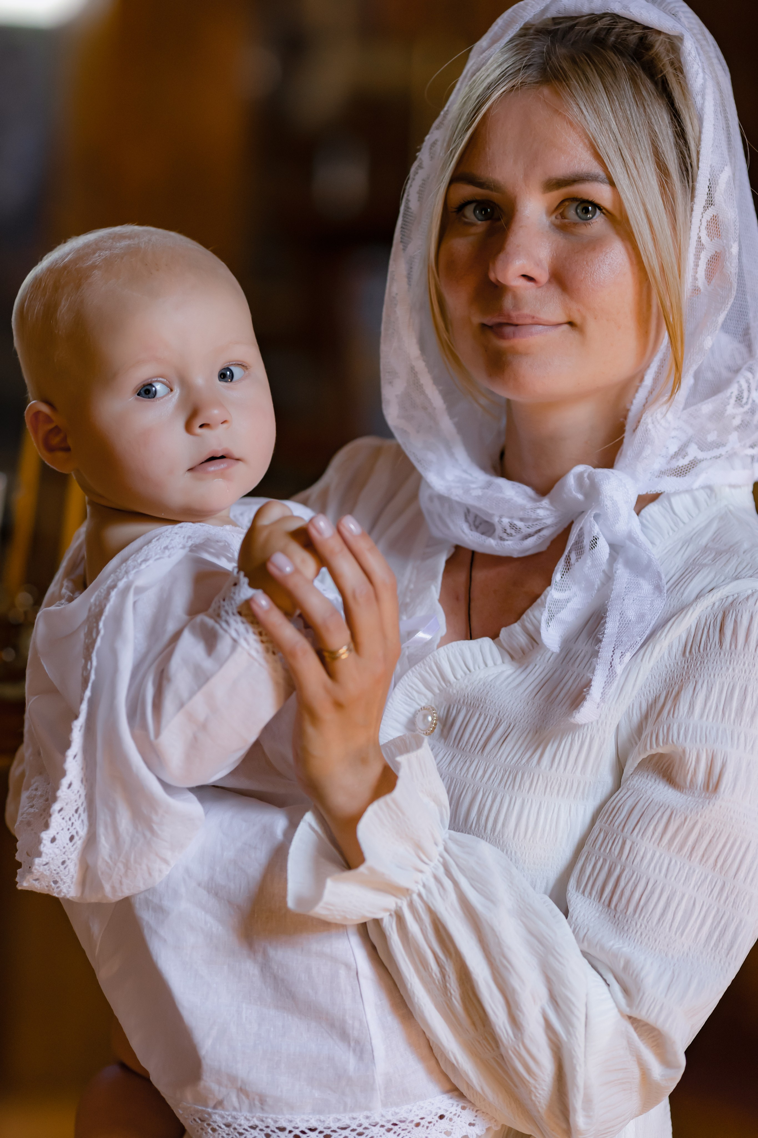 Крещение Миланы «Храм святителя Филарета». Детский и семейный фотограф Евгения Вахнеева Москва Зеленоград