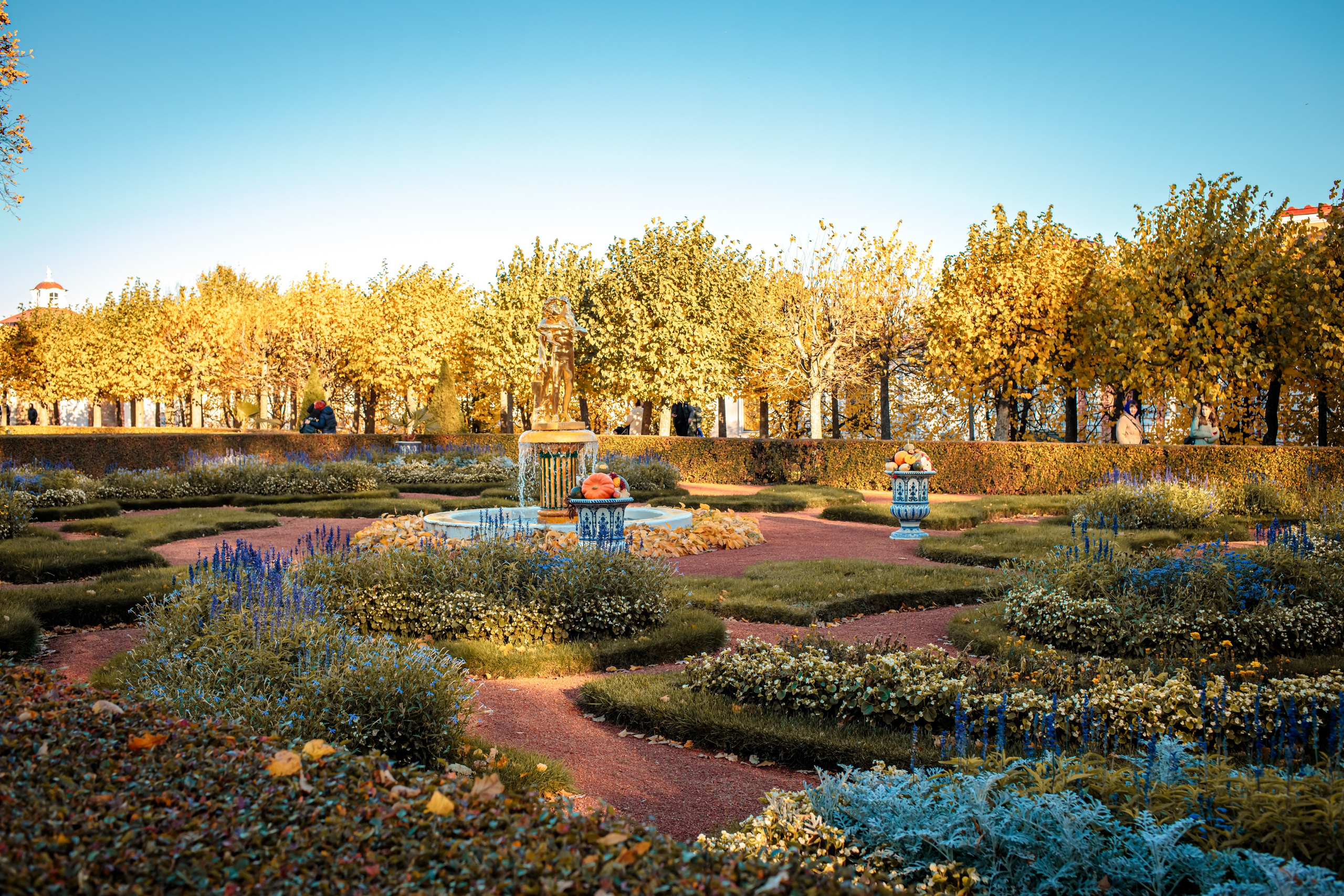 Петергоф нижний парк фото