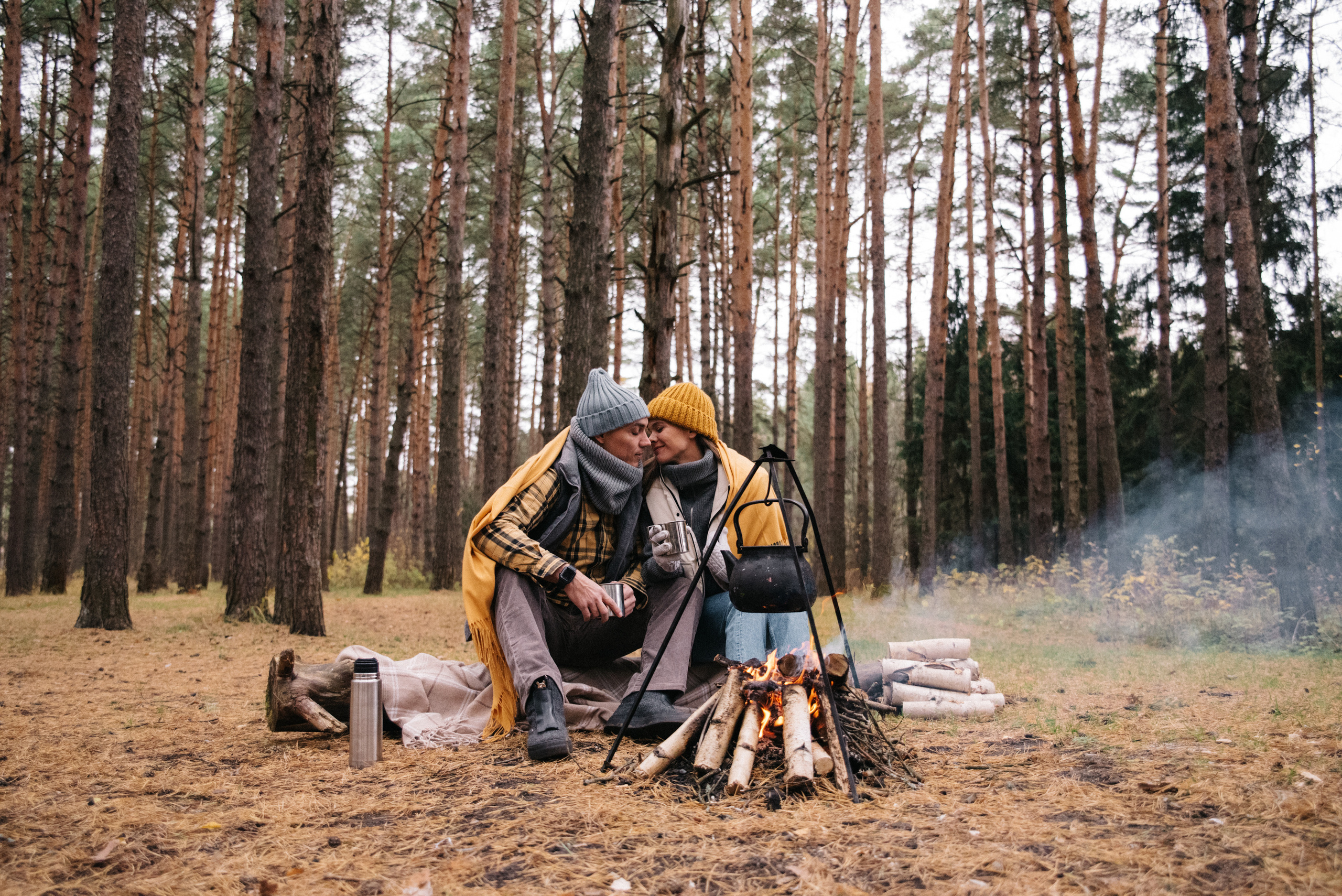 Пикник в лесу. Анна Гончарова свадебный и репортажный фотограф в Москве