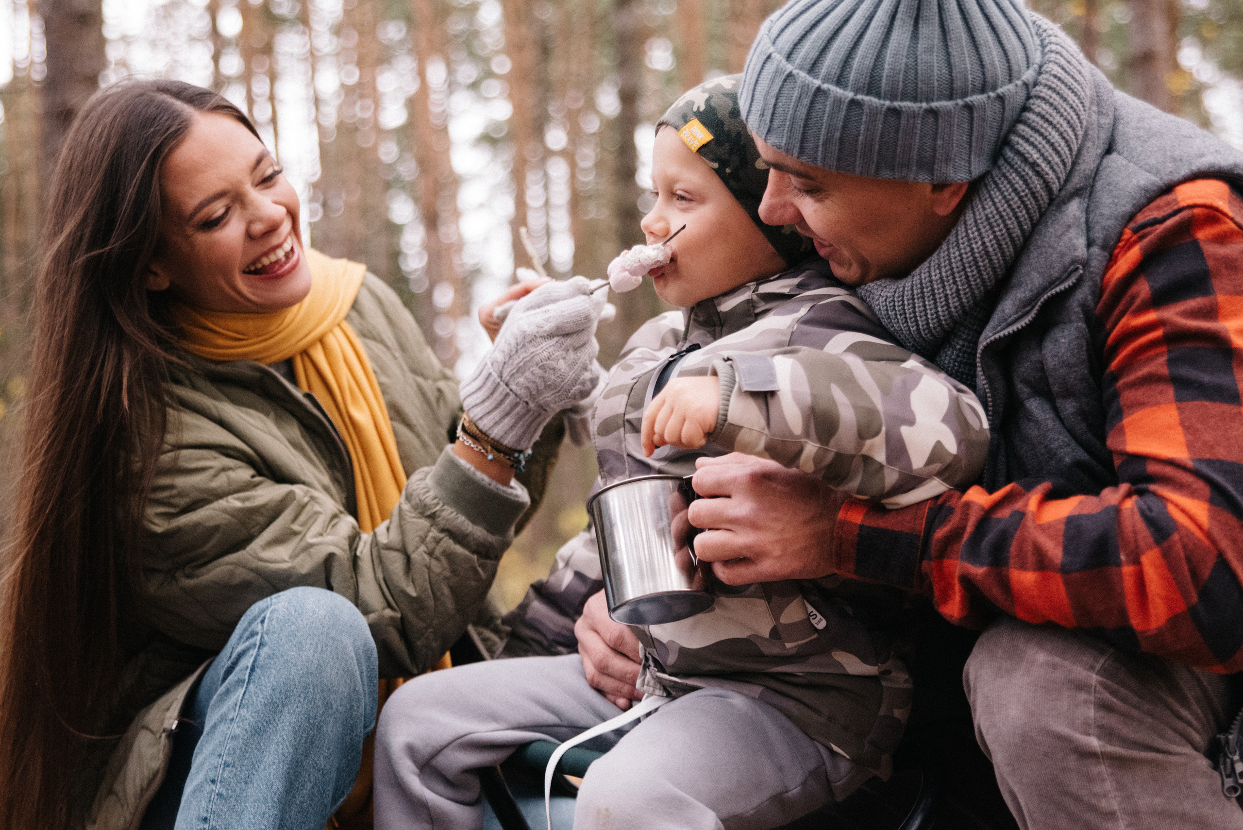 Пикник в лесу. Анна Гончарова свадебный и репортажный фотограф в Москве