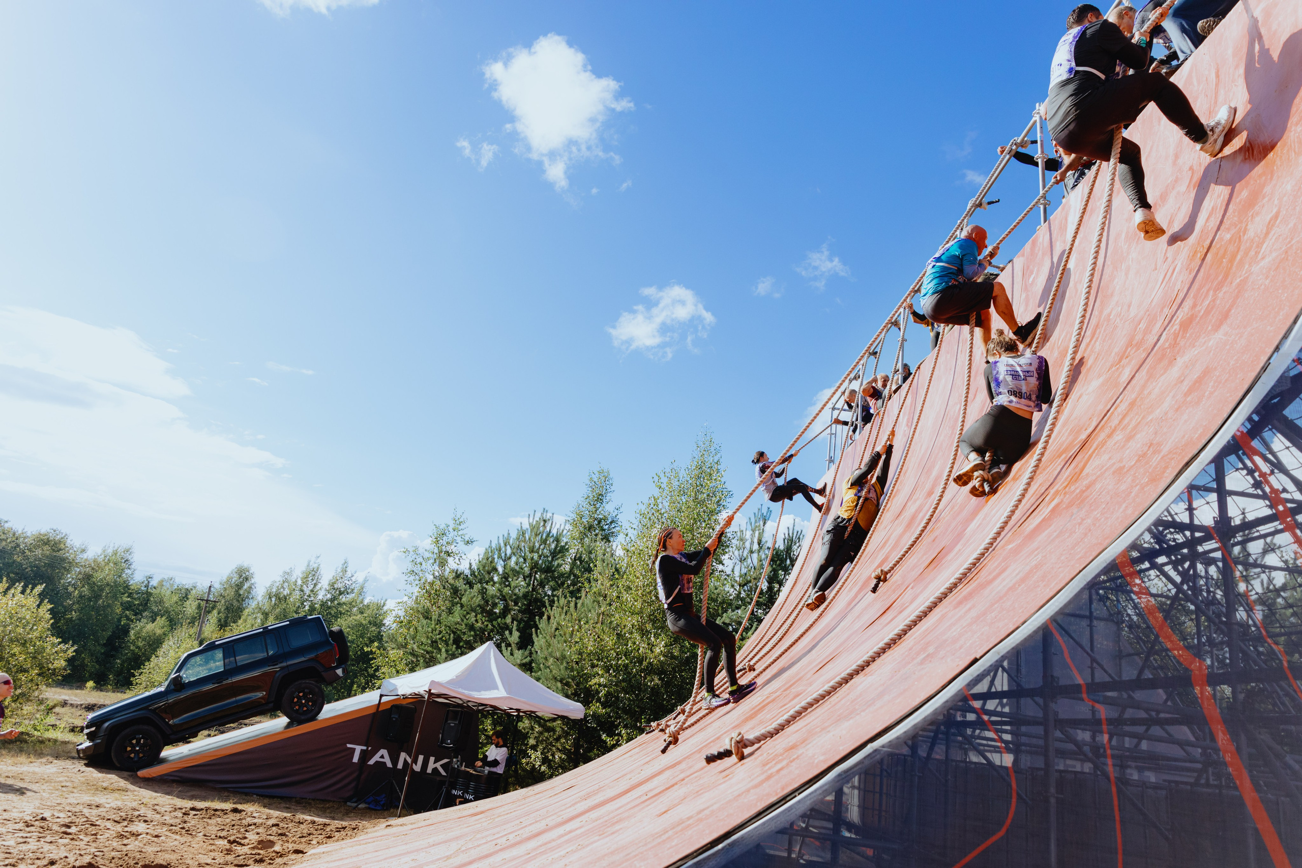 TANK на «Гонке Героев». Фотограф в Москве и Санкт-Петербурге Дарина