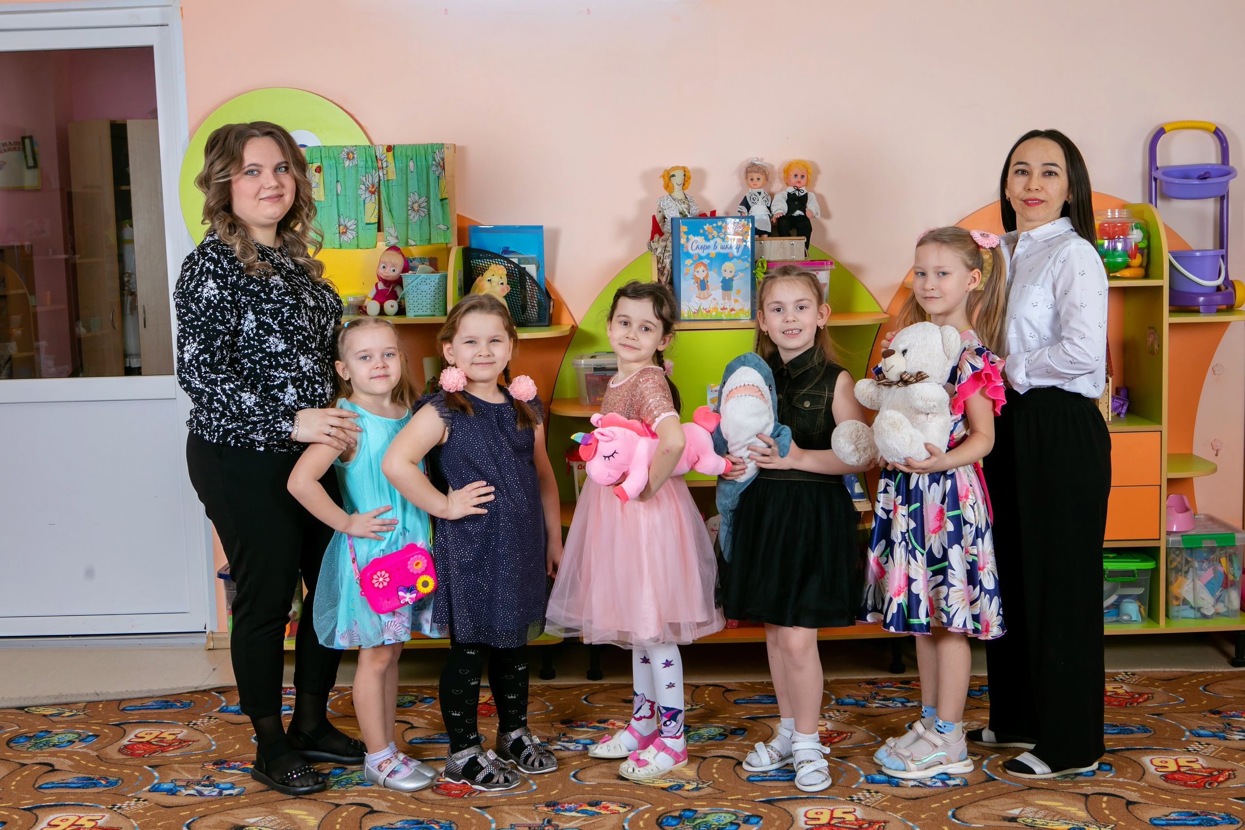 Съемка в детском саду. Выпускные фотокниги