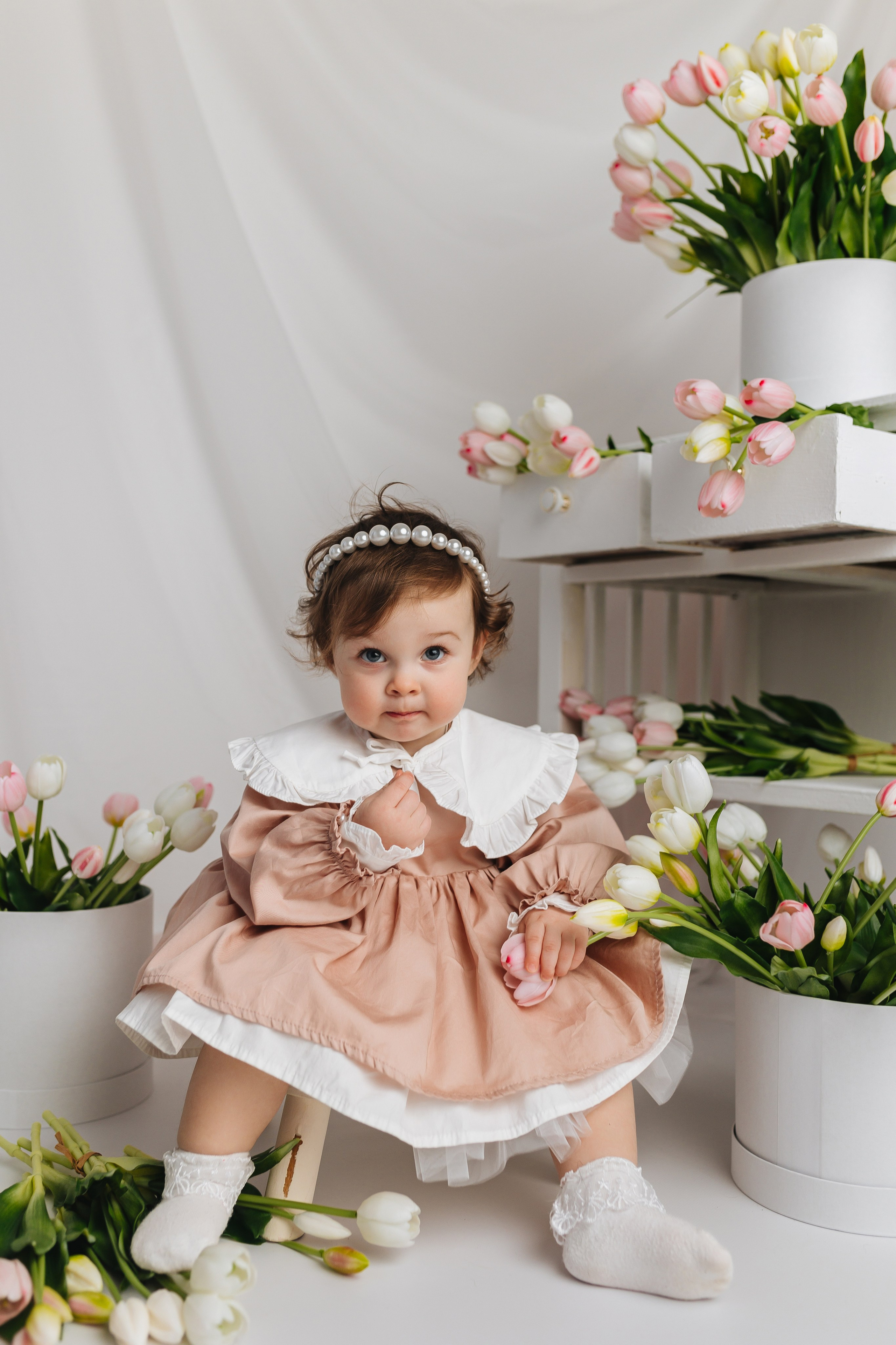 8 марта 2025. Фотограф новорожденных Серпухов, Протвино, Москва I Марина Бурмистрова