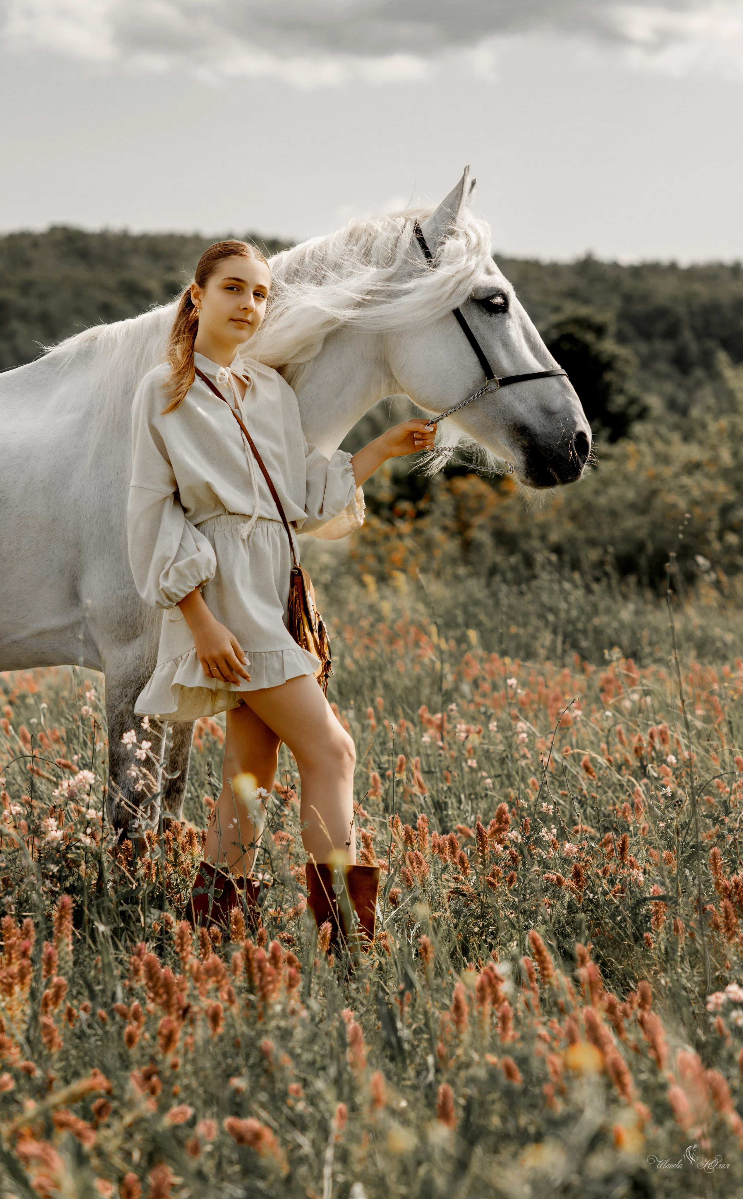 Маргарита и Вымпел. Конный фотограф в Саратове Юлия Иванова