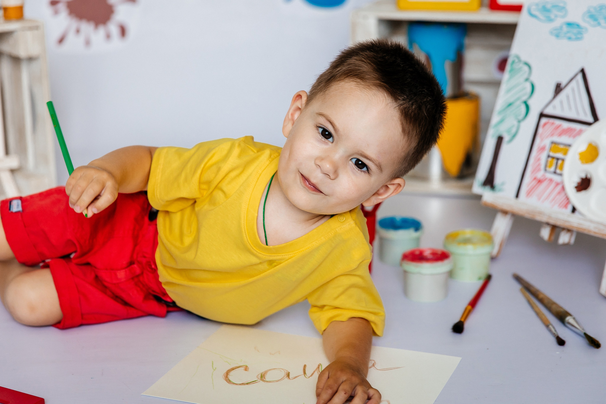 Краски. Детский фотограф, выпускные альбомы в Нижнем Новгороде Бодягина Мария