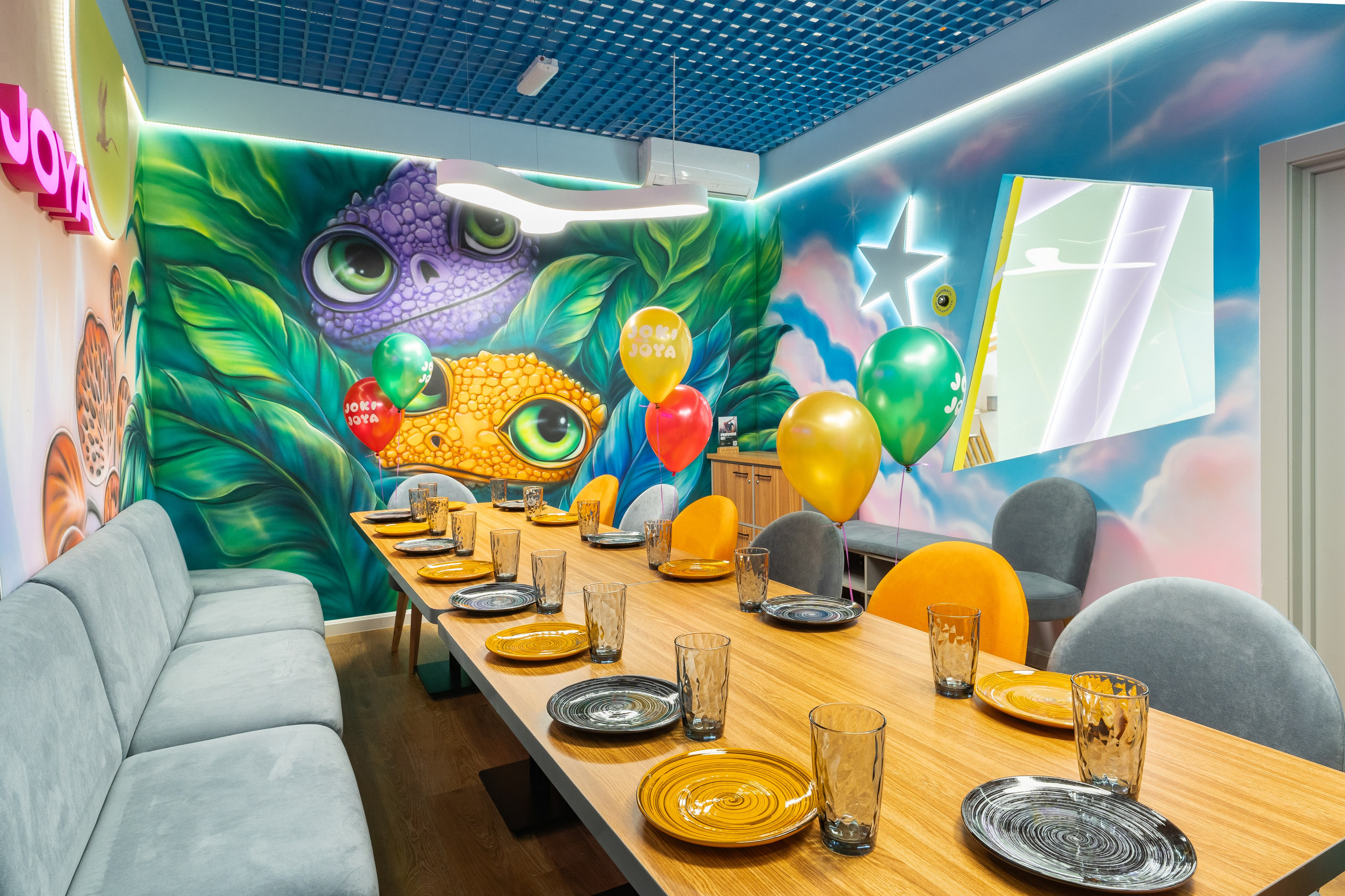 Парк развлечений Joki Joya Лефортово. Интерьерный фотограф Александра Солдатова