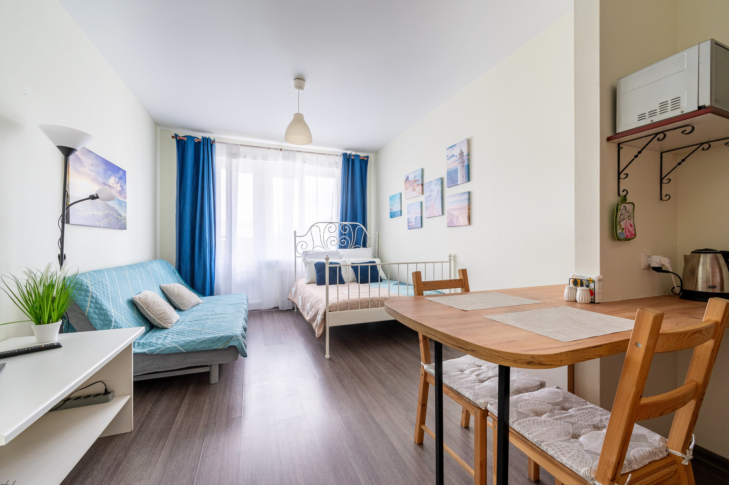 Студия на Дунайском. Интерьерный фотограф. Фото- видеосъемка недвижимости Санкт-Петербург