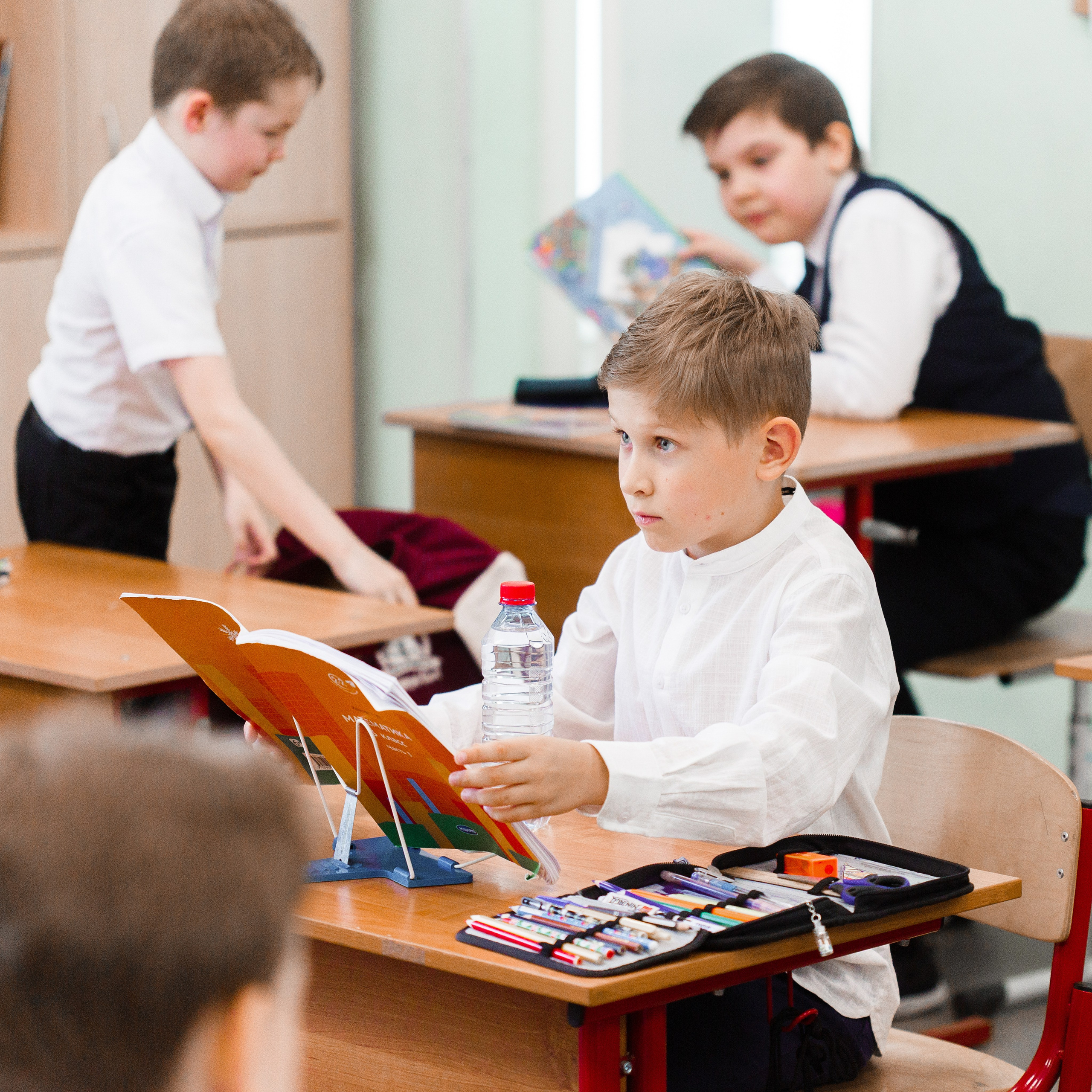 Школьная фотосъемка 3-го класса. Репортажный фотограф Борис Геер