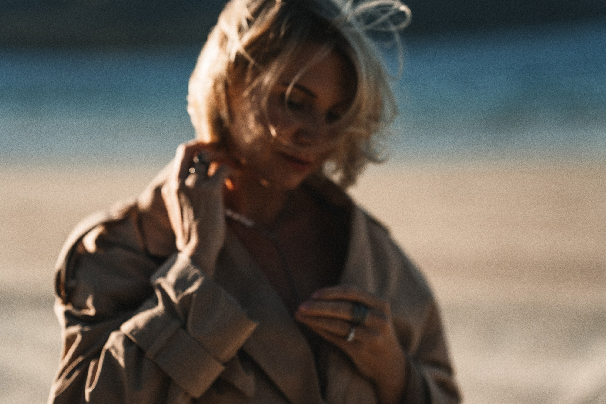 Женский портрет на закате. Фотограф в Мурманске Екатерина Рудак