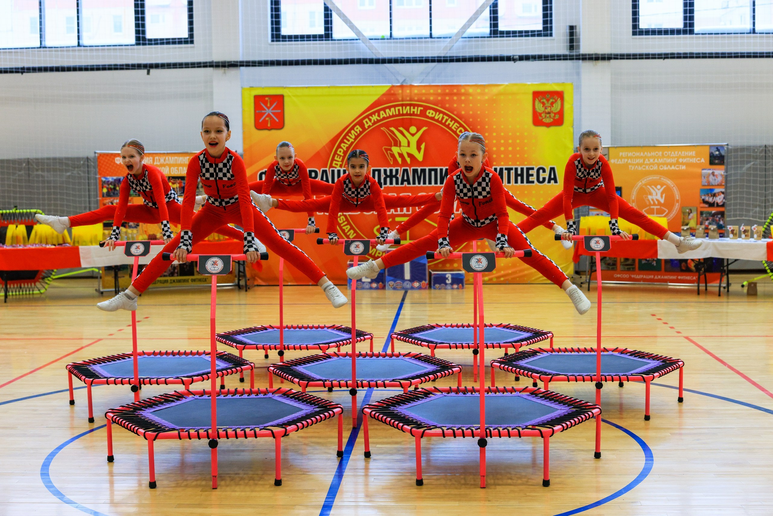 Фитнес Джампинг Соренования ЦФО. Фотограф в Туле Крупский АнДРей. Фотостудия «КАДР71» в Туле