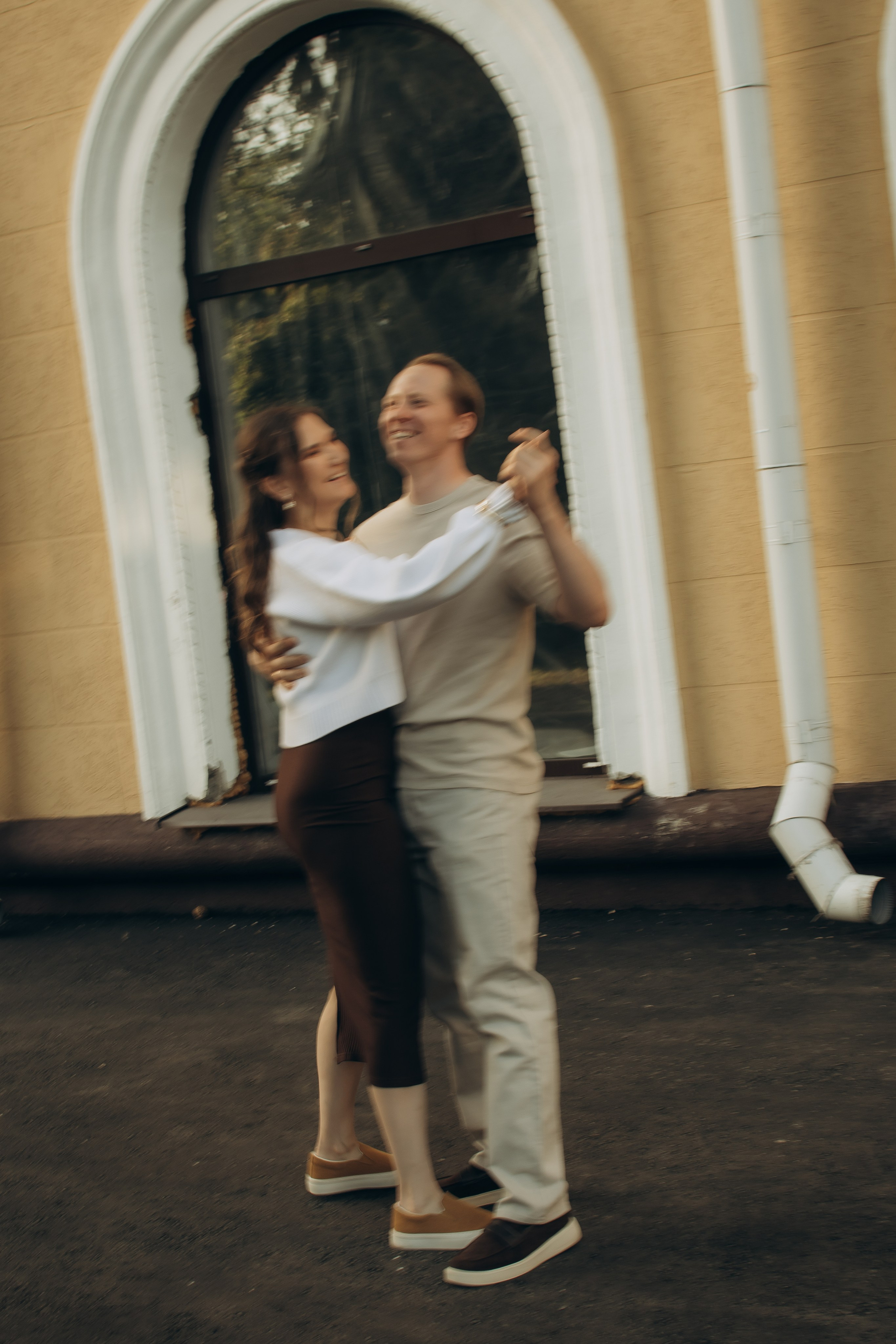 Света и Арсений. Прогулка по вечернему городу. Евгения Черных I Фотограф Пенза