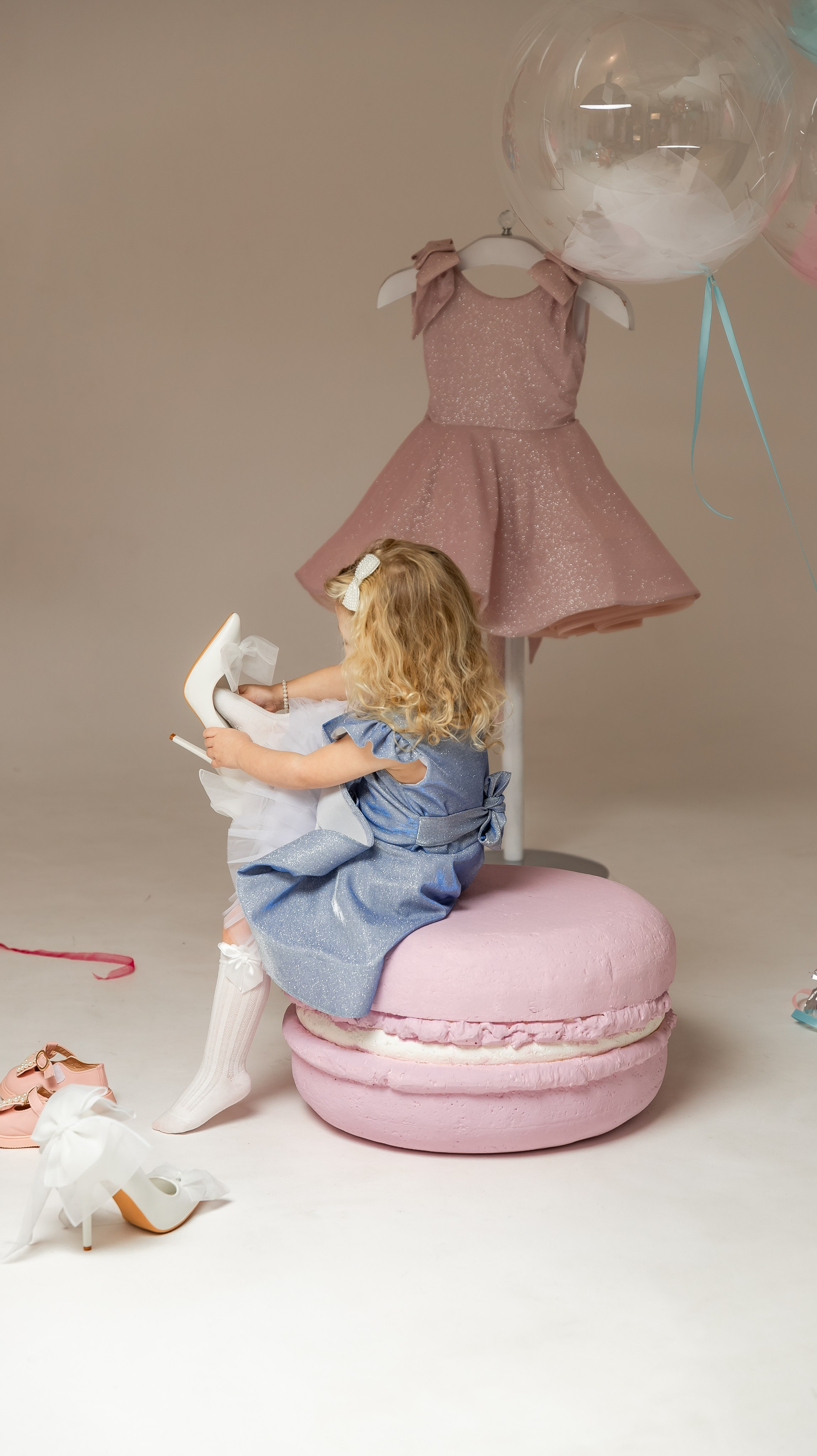 Платье " Мамина модница» на рост 92-98. Little_Princess.38