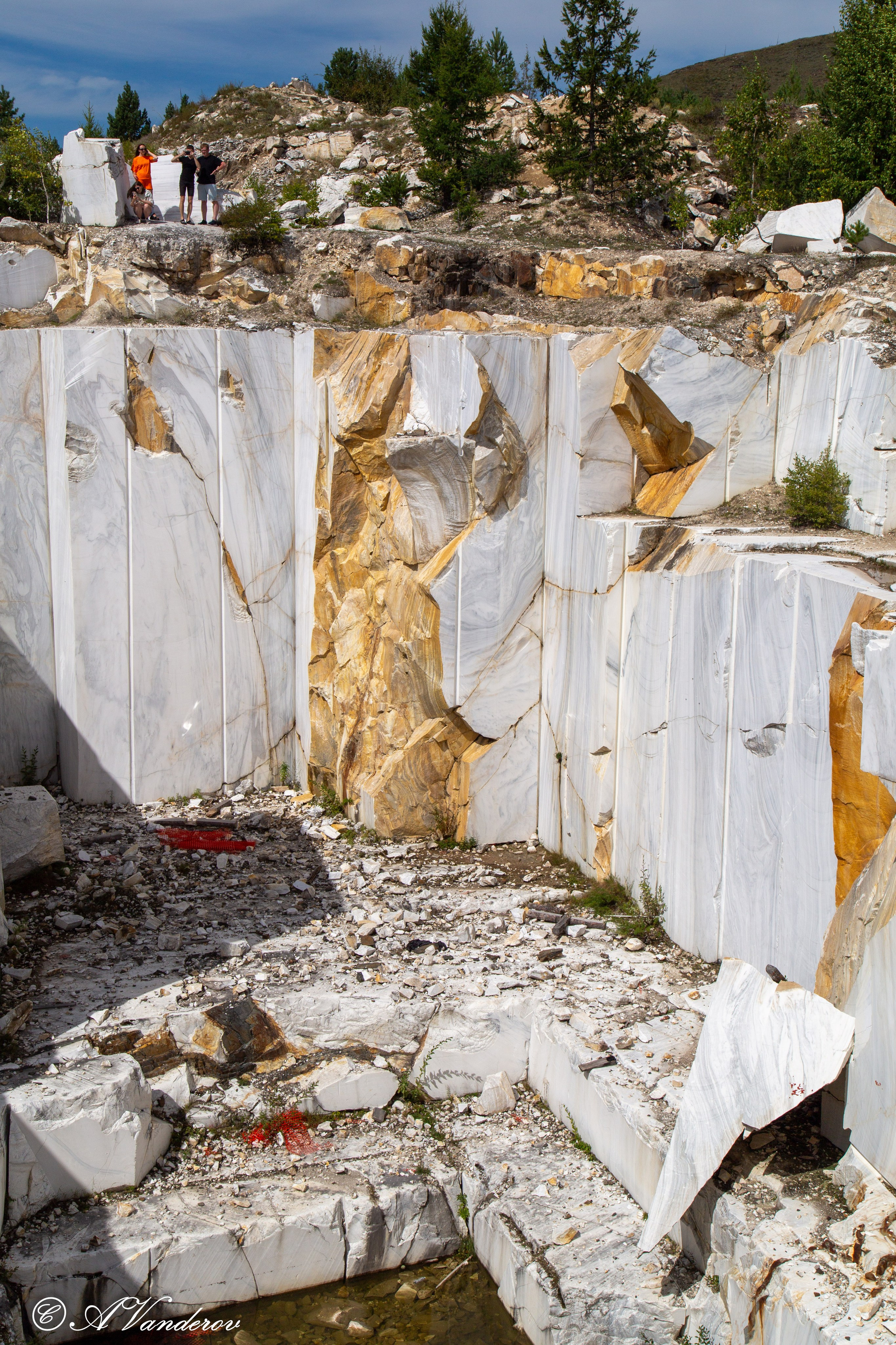 Мраморный карьер. Фотограф Омск | Александр Вандеров