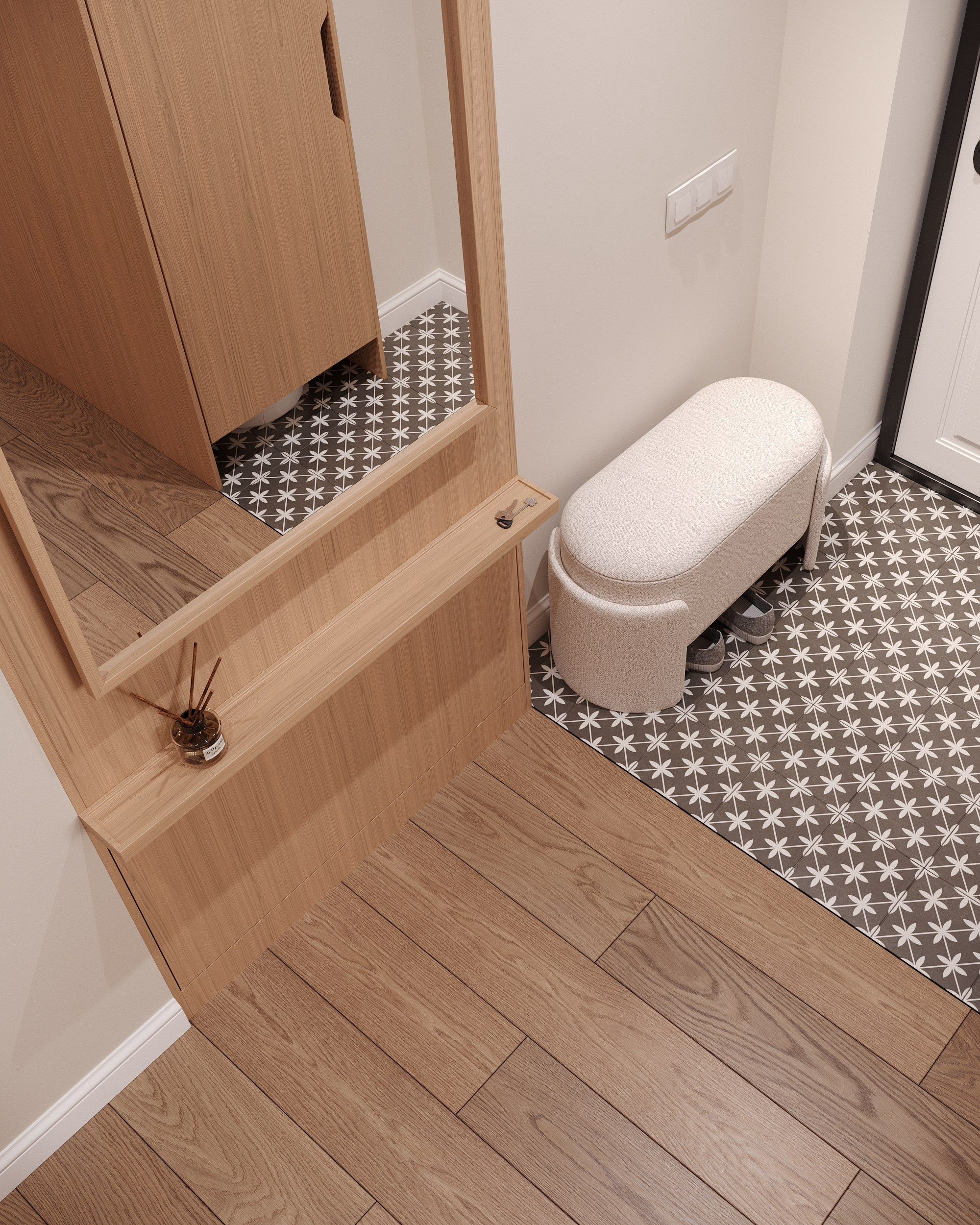 Дизайн двухкомнатной квартиры в ЖК Мой Ритм Казань. Архитектор-дизайнер в Казани