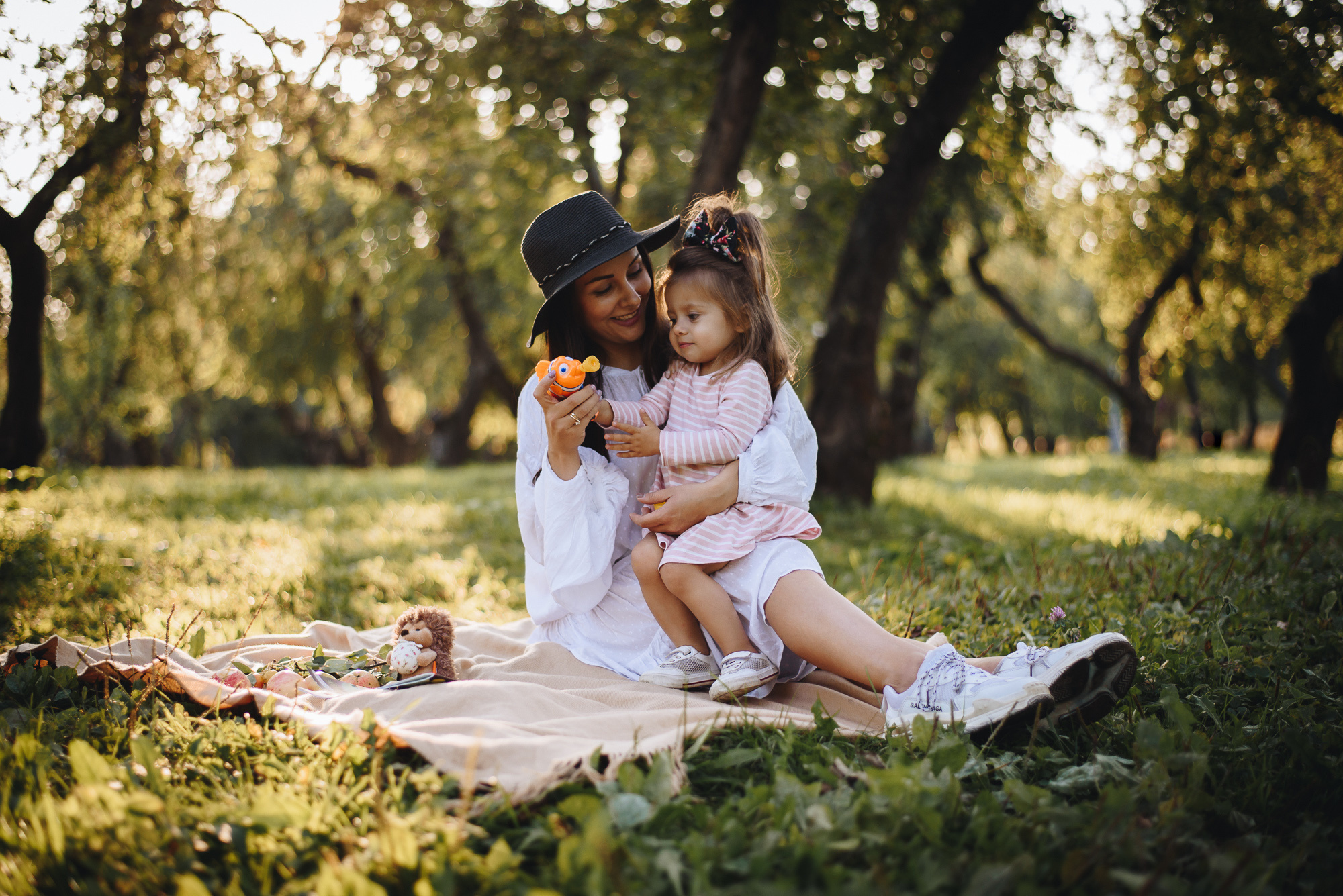 Прогулка в парке. Семейный фотограф в г.Москве Катя Норм