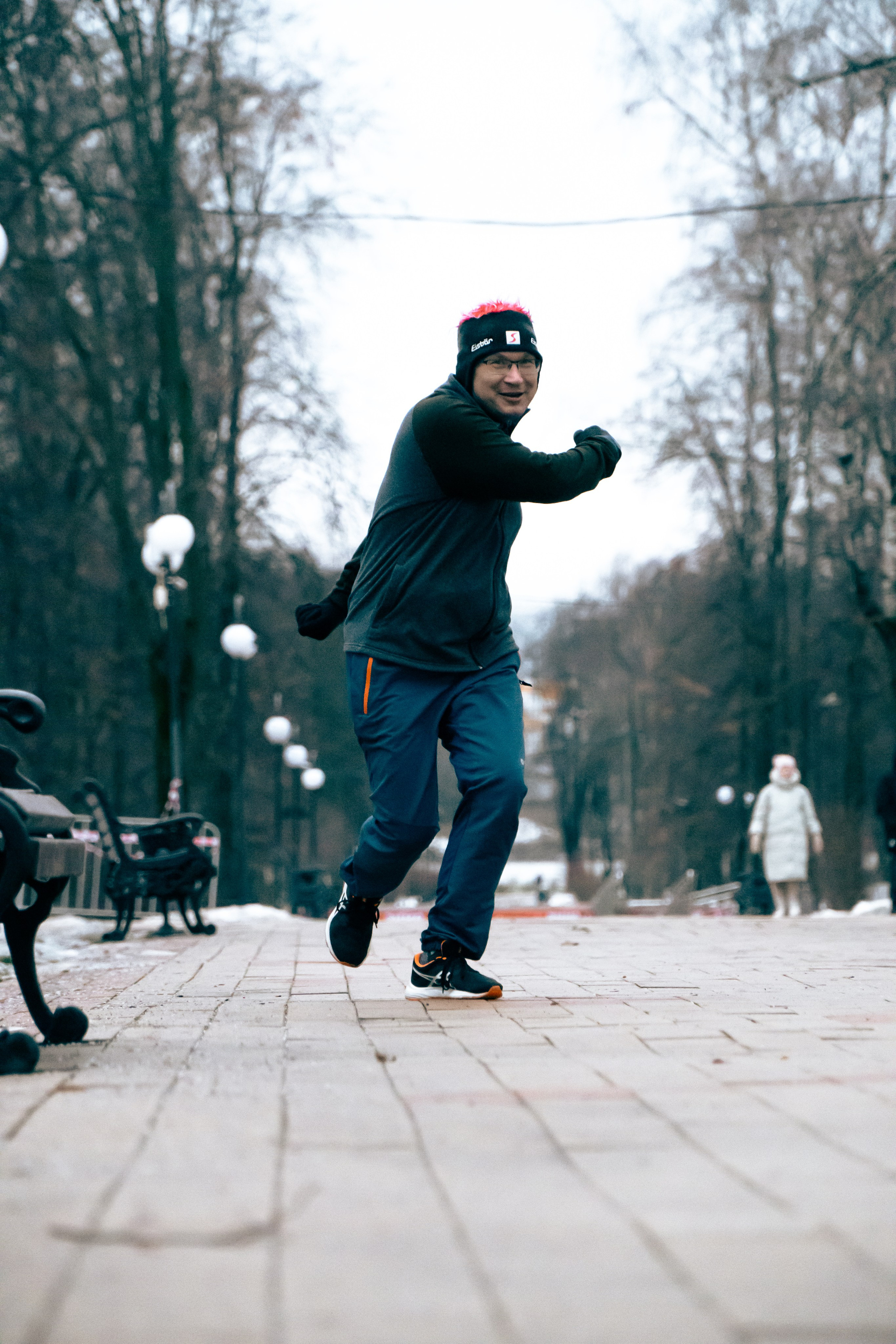 5 вёрст Наташинский 18 января 2025. Роман Капилюшов. Бег. Фото. Видео. г. Люберцы