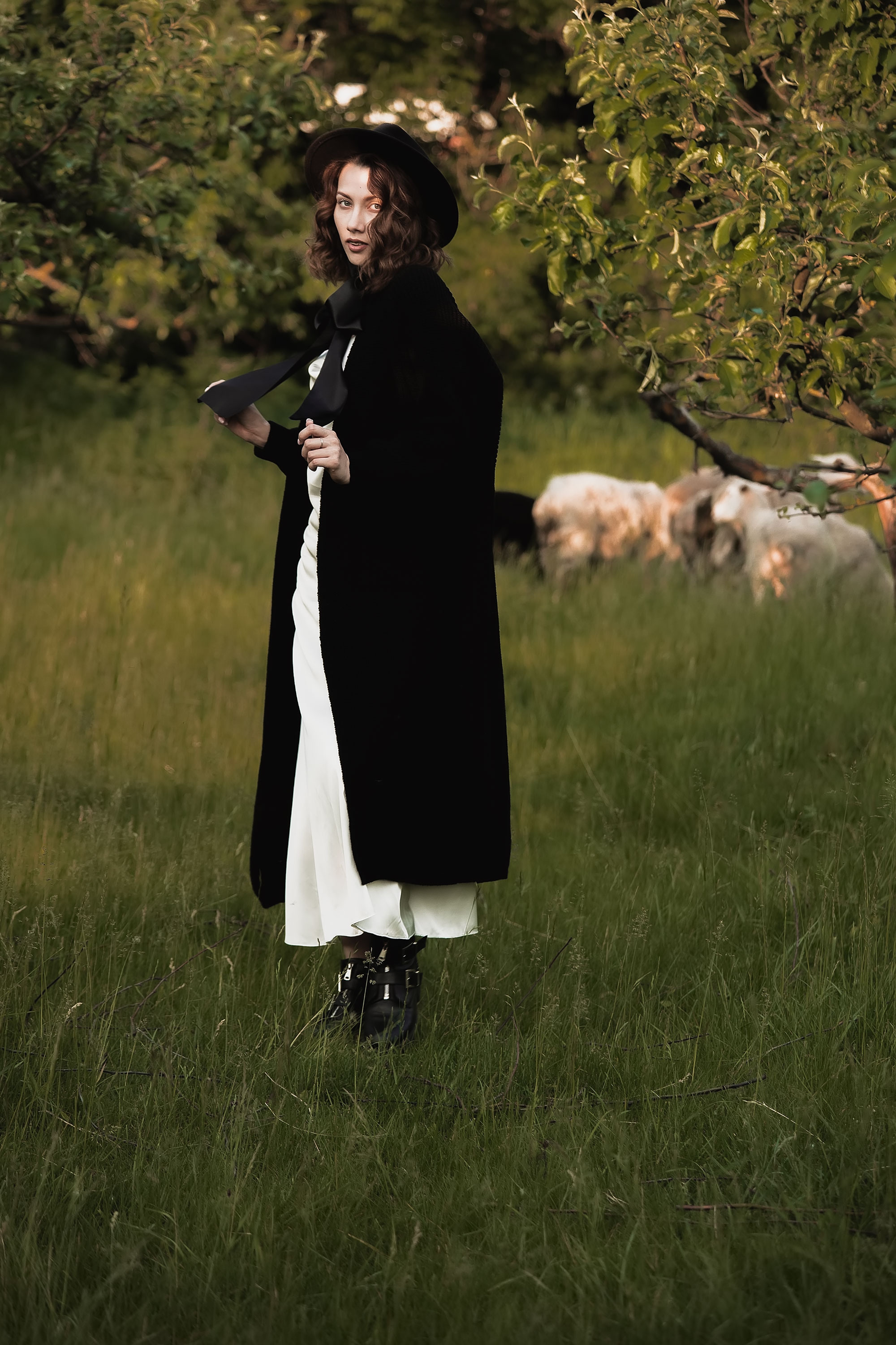 Фотосессия с овечками. Семейный, индивидуальный фотограф в Москве Ангели Марина